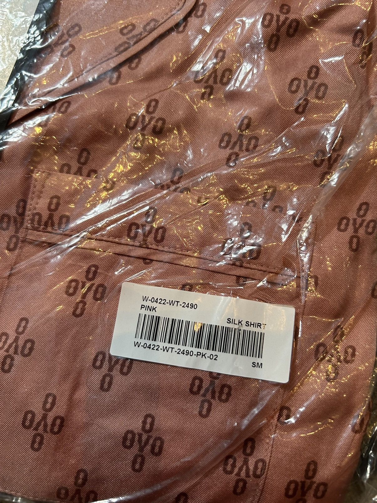 Drake × October's Very Own OVO Womens Monogram Silk Pajama Shirt Size S / US 4 / IT 40 - 6 Thumbnail
