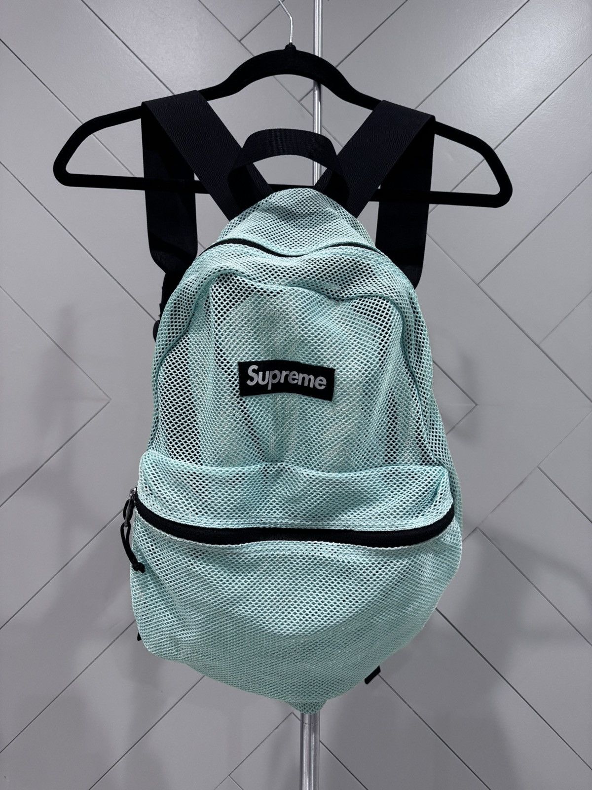 Supreme Jordan Drawstring Bag Black - FW24 - US