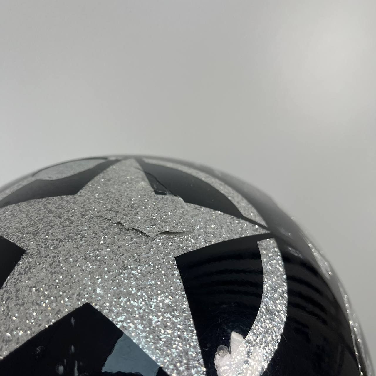 Other Superflakes Black Glitter Open Face Helmet Skull Star Size L Size ONE SIZE - 6 Thumbnail