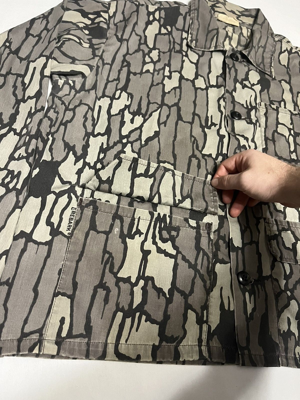 Realtree × Vintage Vtg 80s cropped realtree lightweight button up jacket USA Size US L / EU 52-54 / 3 - 4 Thumbnail