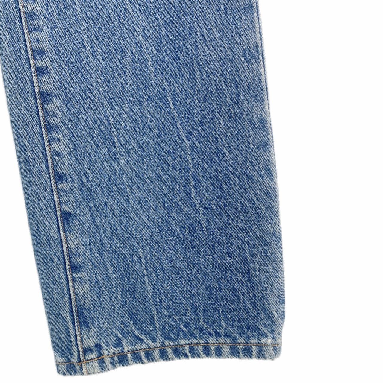 Alexander Wang Alexander Wang Blue Washed Cotton Denim Pants K26WX Size 28" / US 6 / IT 42 - 4 Thumbnail