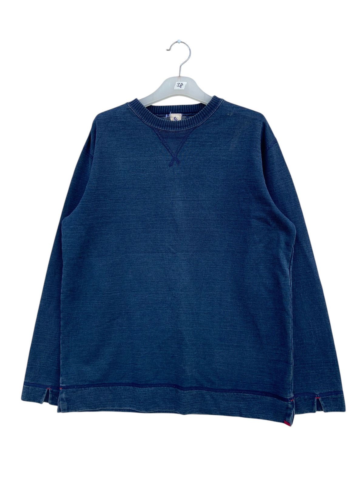 Eternal × Vintage VINTAGE INDIGO ETERNAL CREWNECK SWEATSHIRT Size US L / EU 52-54 / 3 - 1 Thumbnail