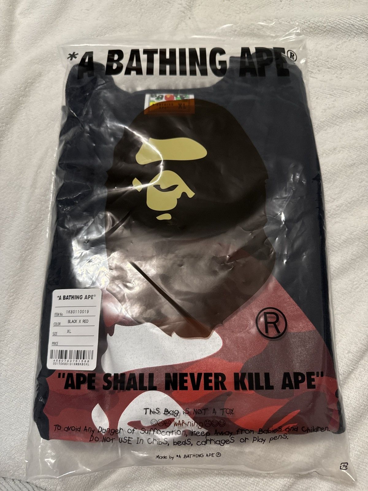 Bape bape shirt brand new xl Size US XL / EU 56 / 4 - 1 Thumbnail