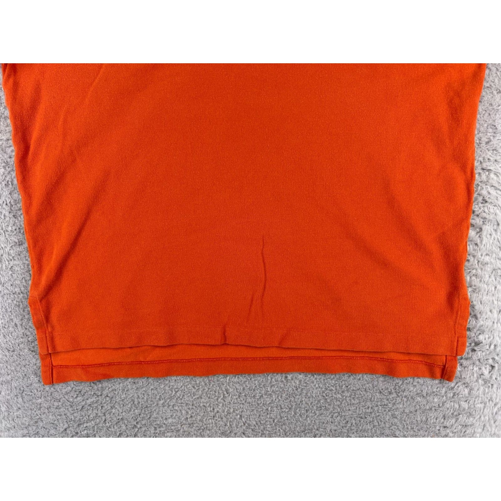 Ralph Lauren VINTAGE Ralph Lauren Polo Shirt Men’s Orange 100% Cotton Knit Polo Golf Classic Logo 40 in Chest Adult Large Size US L / EU 52-54 / 3 - 5 Thumbnail