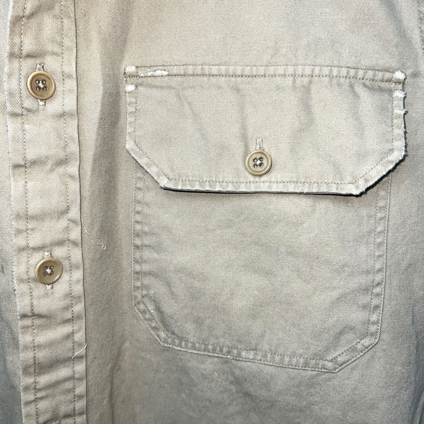 Polo Ralph Lauren VINTAGE Polo Ralph Lauren Beige Sleeveless Button Up Shirt Womens Size 6 Size M / US 6-8 / IT 42-44 - 4 Thumbnail