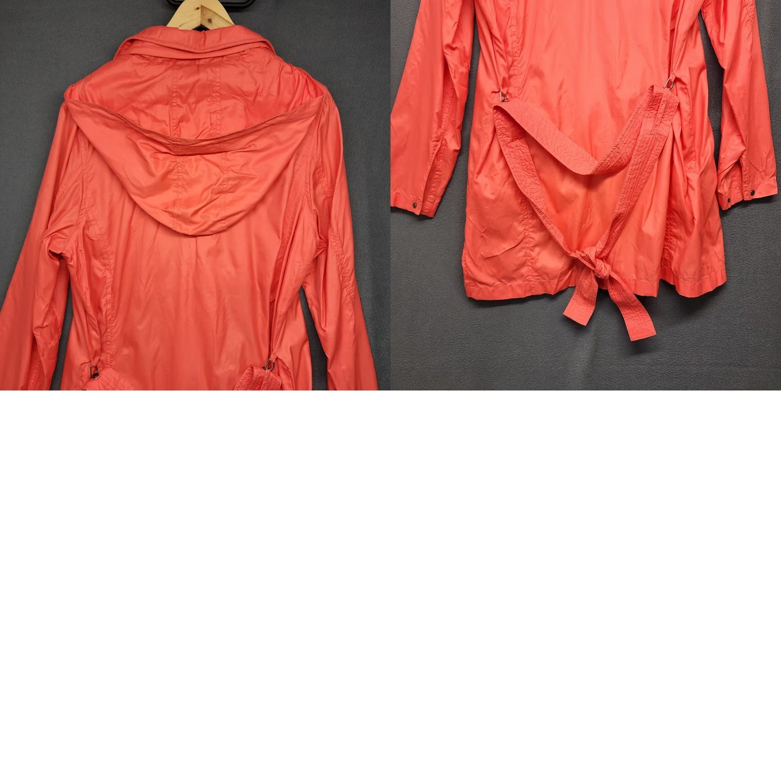 Eddie Bauer Eddie Bauer Womens Large Pink Nylon Water Resistant Windbreaker Jacket Hooded Size L / US 10 / IT 46 - 9 Thumbnail