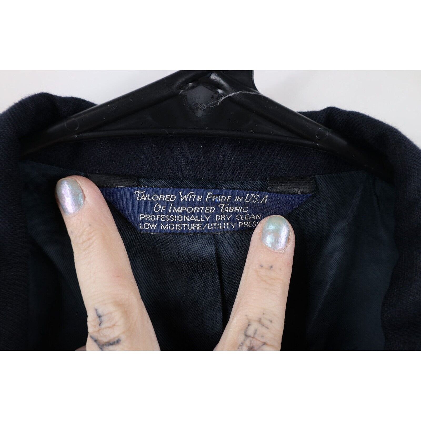 Lands' End × Vintage Vintage 90s Lands End Linen Blend 2 Button Suit Coat Jacket Size US L / EU 52-54 / 3 - 8 Thumbnail