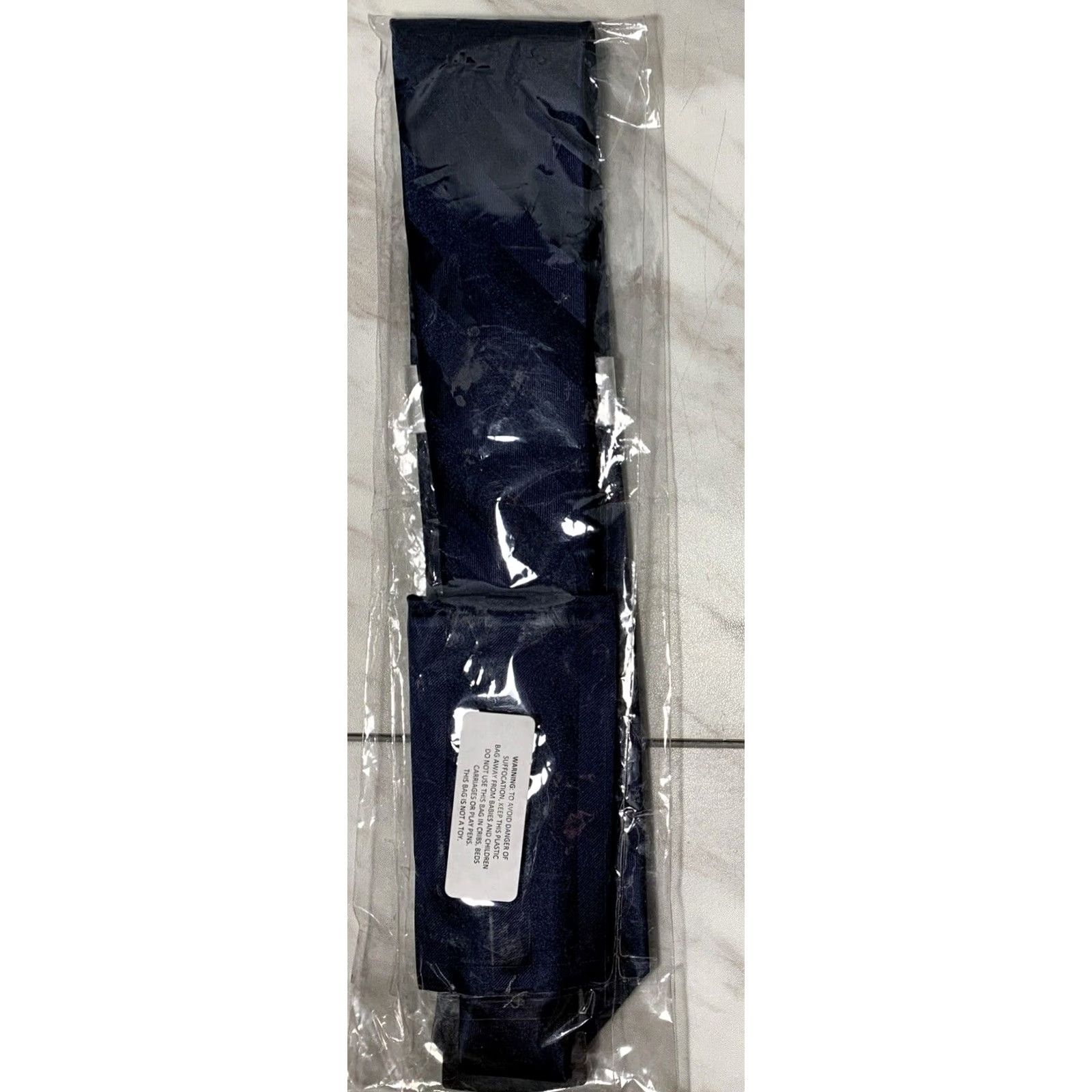Stacy Adams Stacy Adams Necktie Handkerchief Set 100% Silk 58.5" Long x 3.25" Wide Blue NEW Size ONE SIZE - 3 Thumbnail