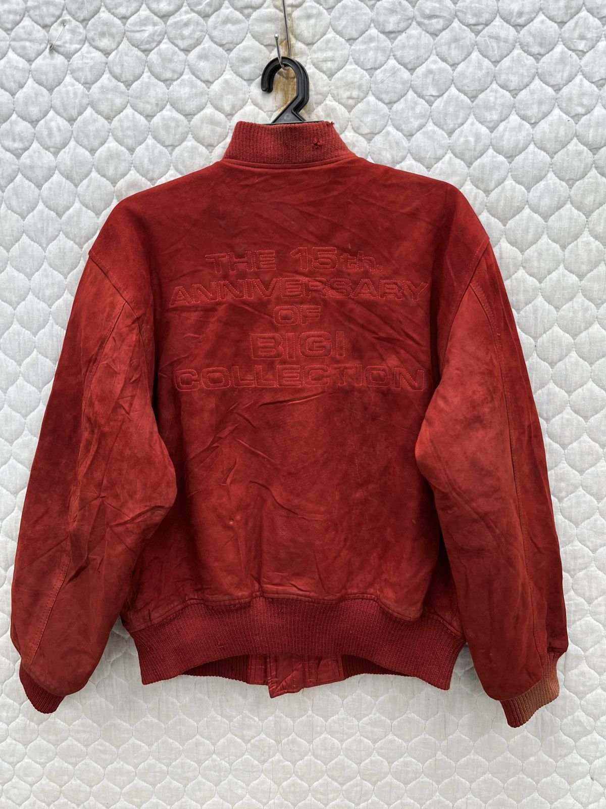 Genuine Leather 🔥🔥🔥STEALS VTG BIGI LEATHER BOMBER JACKET Size US M / EU 48-50 / 2 - 1 Thumbnail