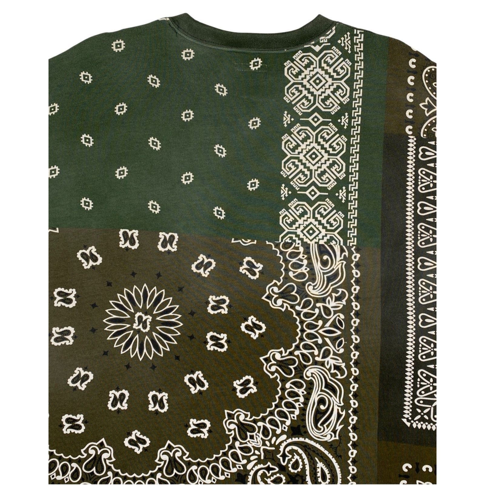 Kapital Kapital Green Paisley Print Tee Size US L / EU 52-54 / 3 - 5 Thumbnail
