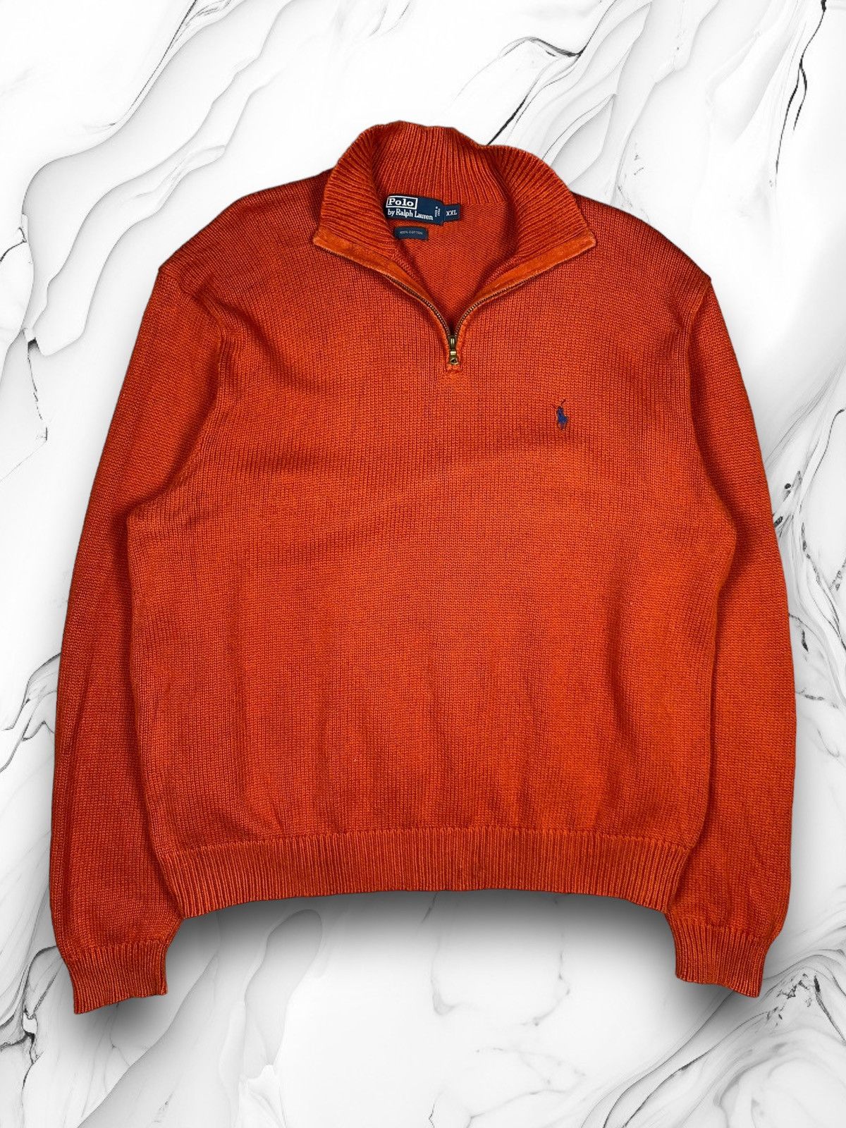 Polo Ralph Lauren Vintage Polo Ralph Lauren Designer Knitted Sweater Size US XXL / EU 58 / 5 - 1 Thumbnail