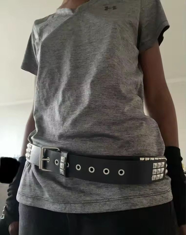 Japanese Brand Asaoka x Honda Pyramid Studded Belt (classic) Size ONE SIZE - 6 Thumbnail