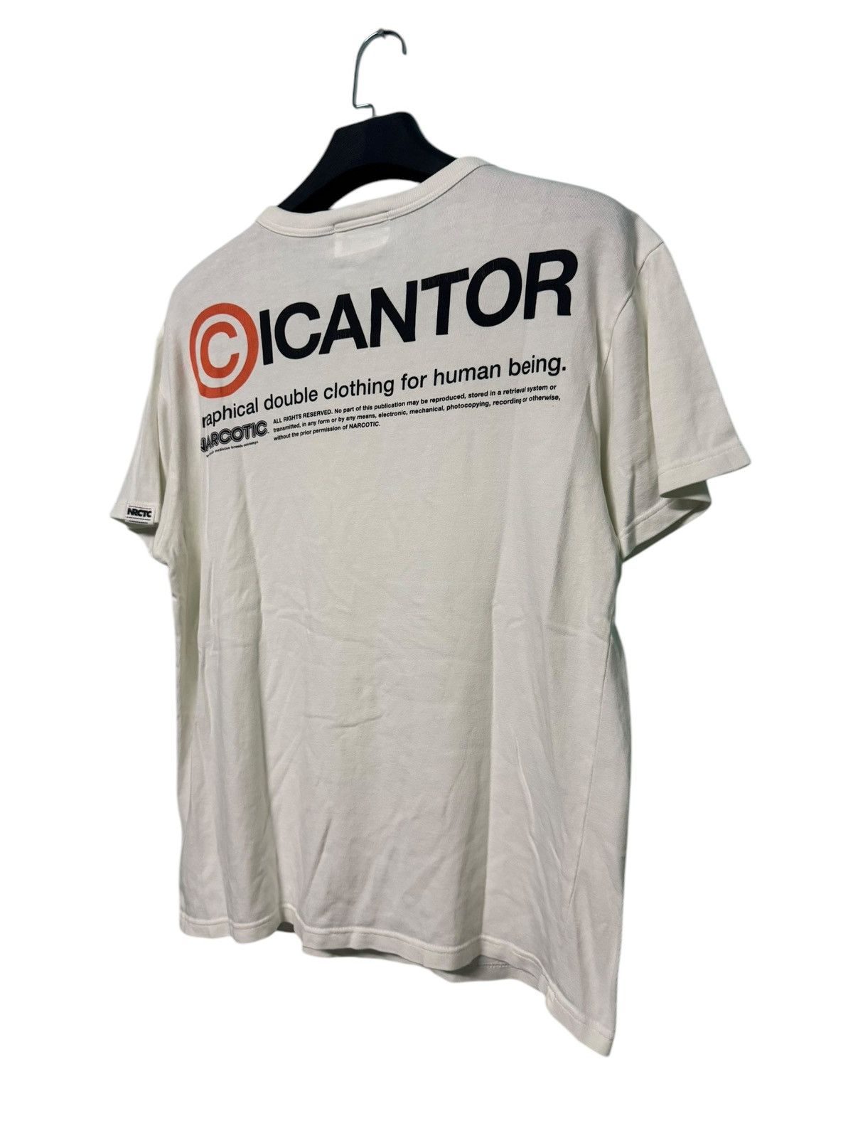 Narcotic GDC Vintage Narcotic Cicantor GDC Japanese Streetwear tee Size US L / EU 52-54 / 3 - 6 Thumbnail