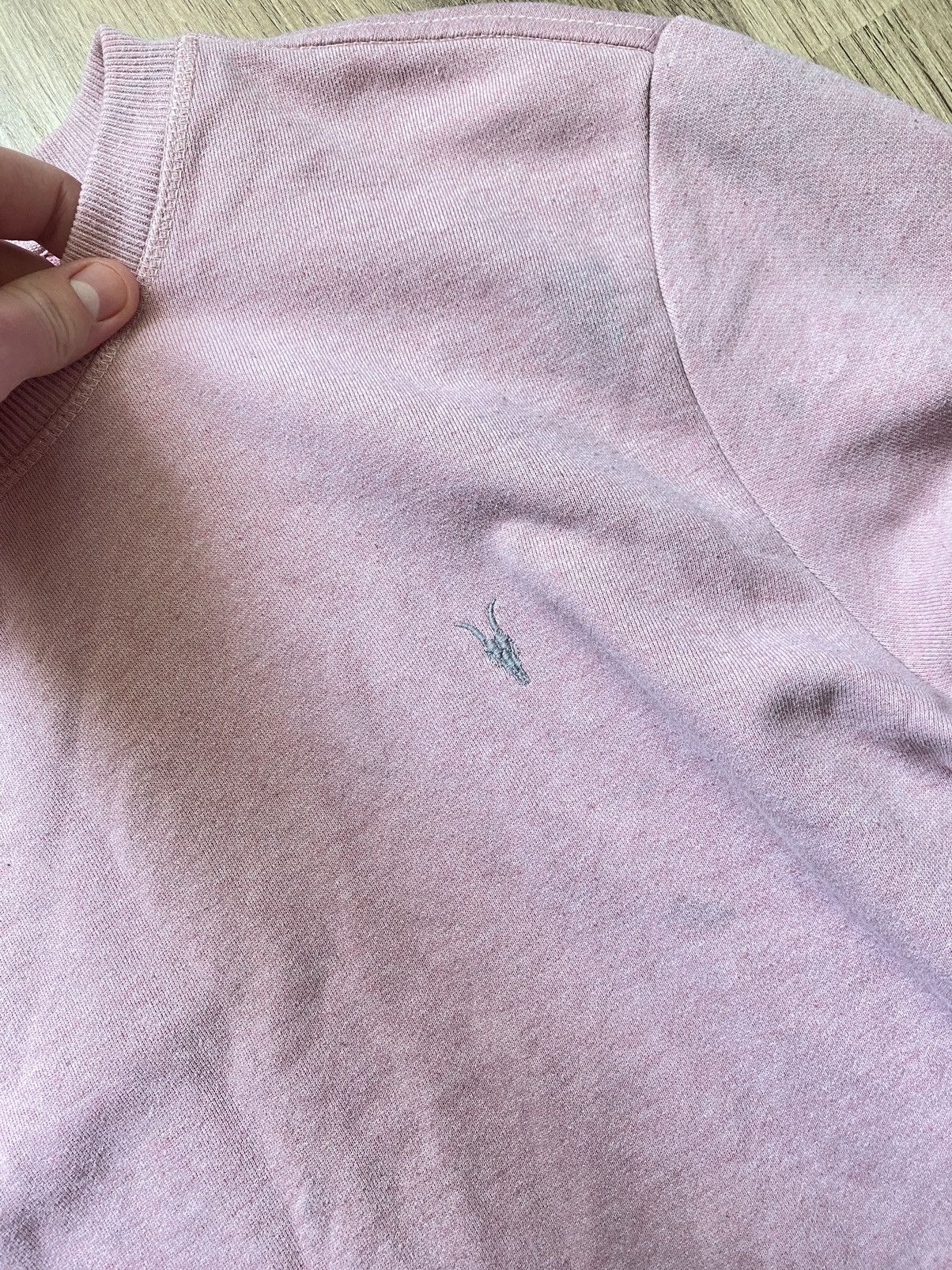 Allsaints × Vintage Vintage Allsaints pink sweatshirt men’s L Size US L / EU 52-54 / 3 - 5 Thumbnail
