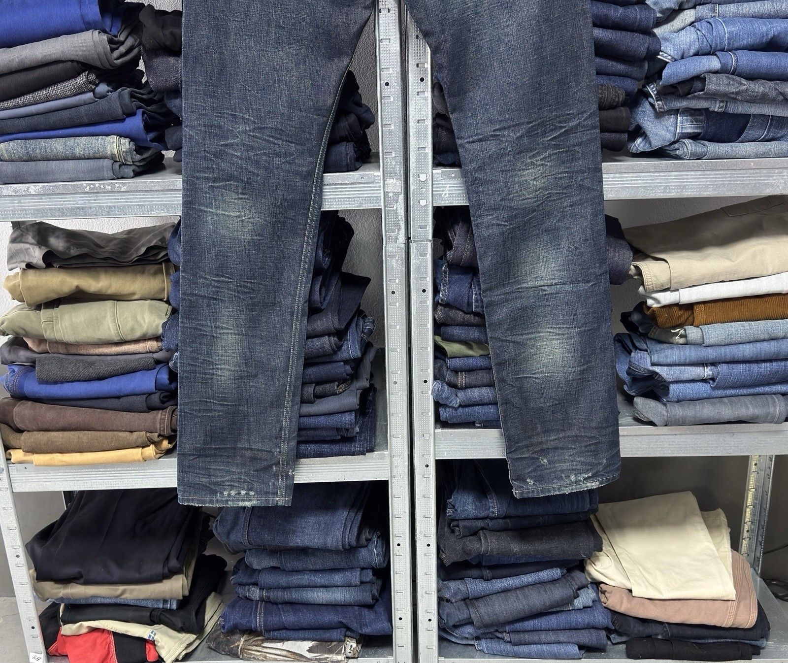 Diesel Black Gold Diesel Black Gold Distressed Denim Jeans Made in Italy Size US 31 - 13 Thumbnail