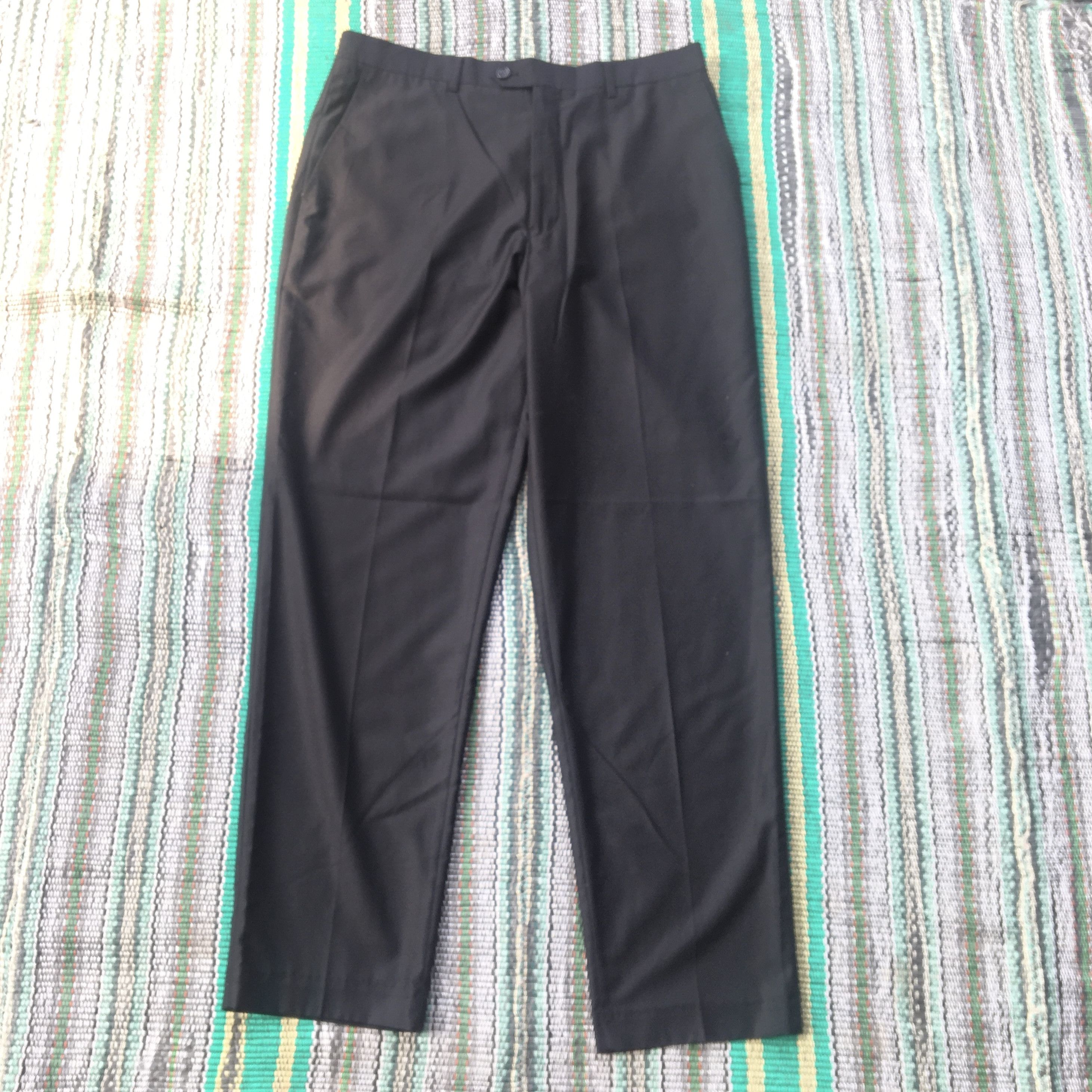 Armani Collezioni Armani lecollezioni formal wool trouser Size US 34 / EU 50 - 1 Thumbnail