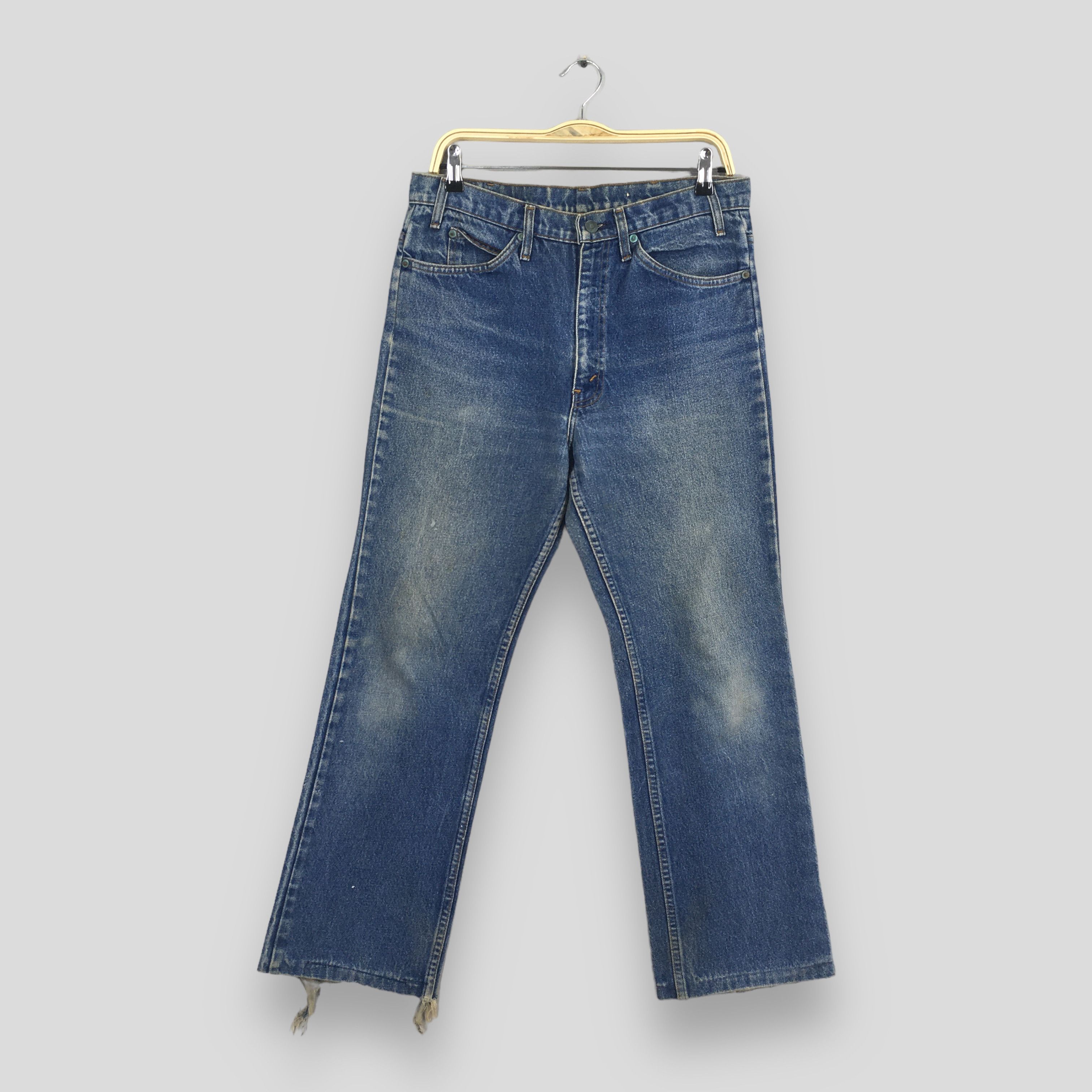 Levi's Size 31X26.5 Levi's 517 Stonewash Flare Bootcut Jeans S894 Size 31" - 1 Thumbnail