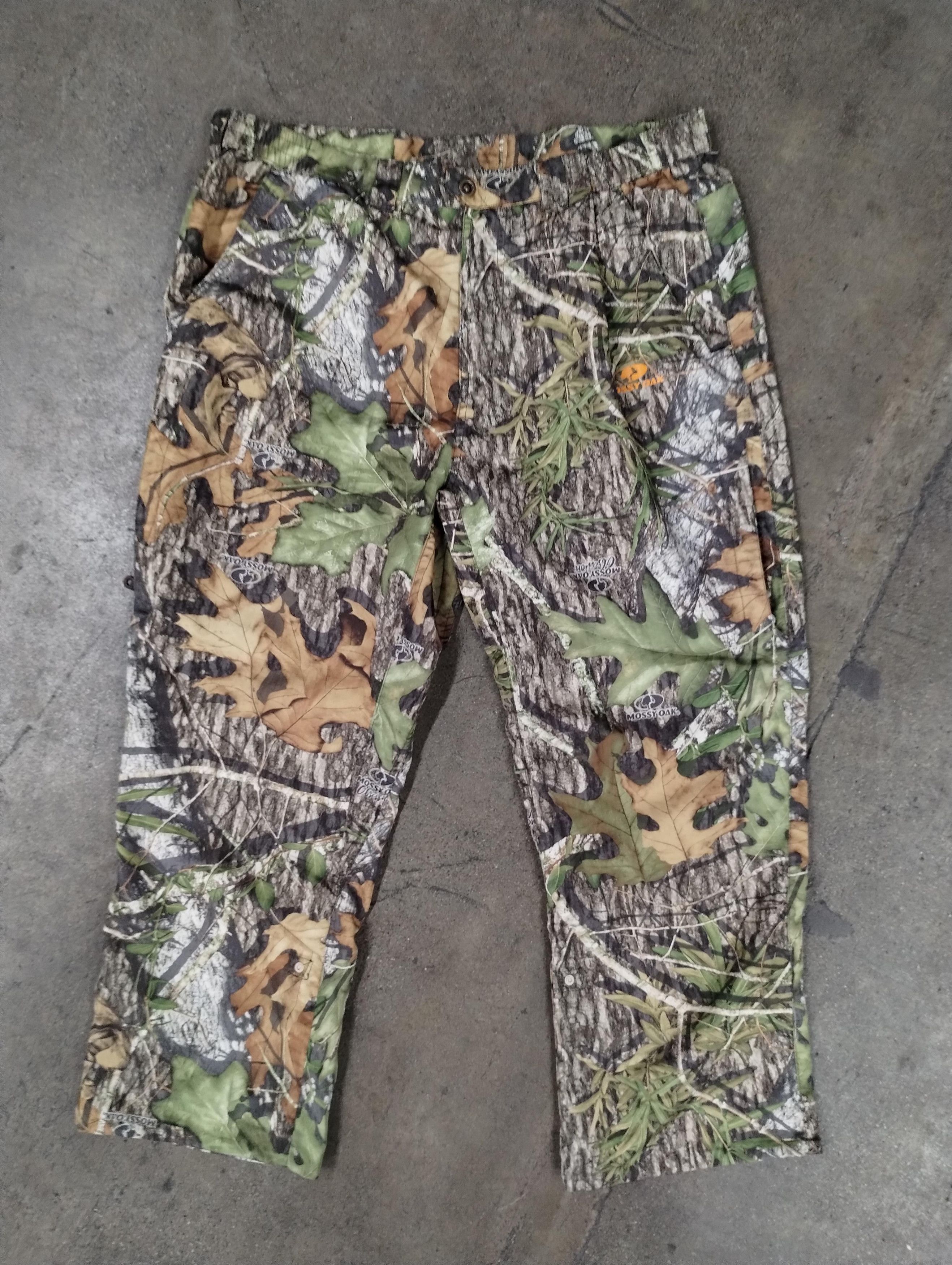 Realtree × Vintage Vintage Mossy Oak Polyester Rip-Stop Pants Size US 38 / EU 54 - 1 Thumbnail