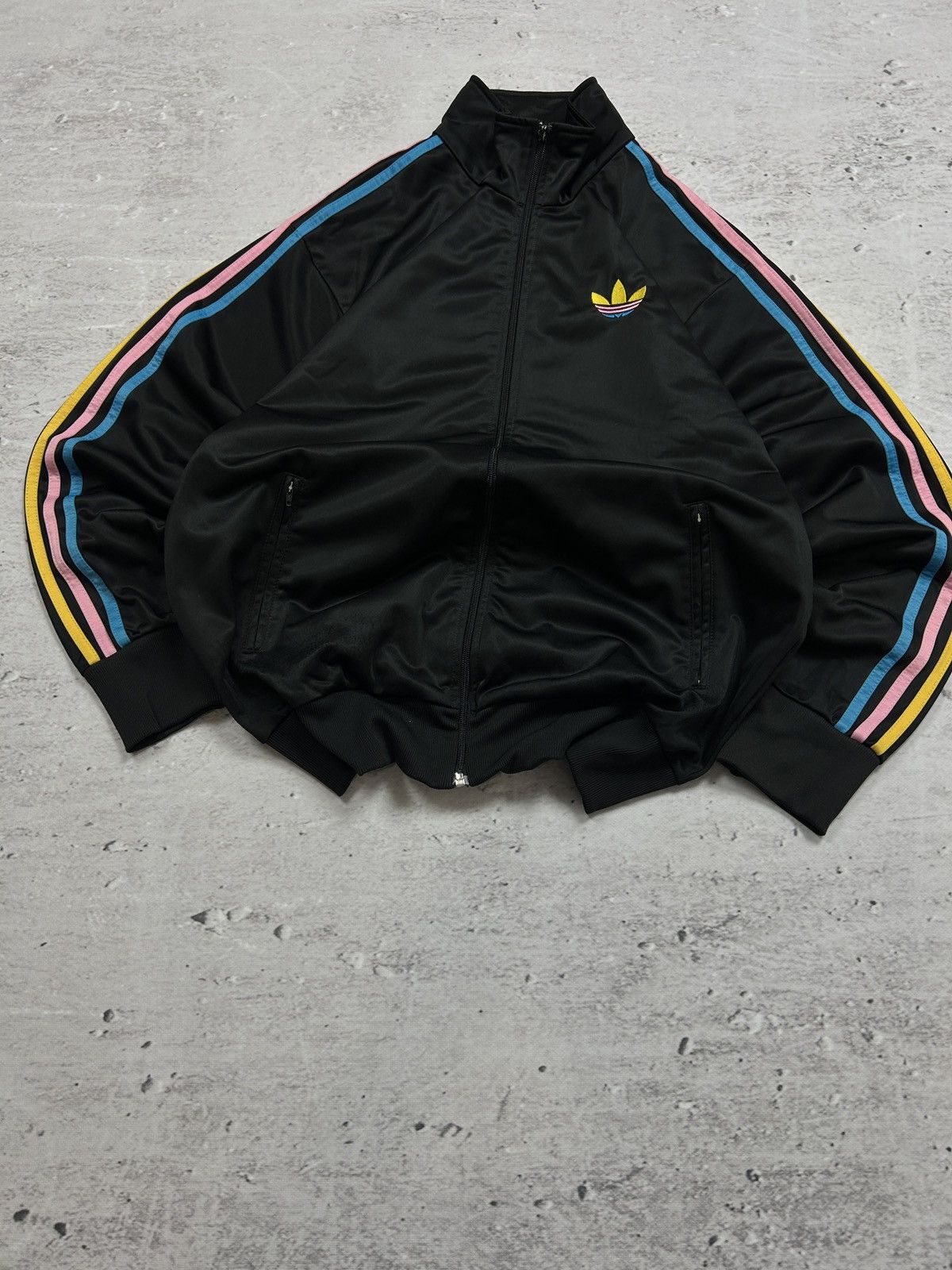 Adidas 💥Y2k Vintage Adidas 3-Stripes Rasta Bob Marley Track Javket💥 Size US XL / EU 56 / 4 - 5 Thumbnail