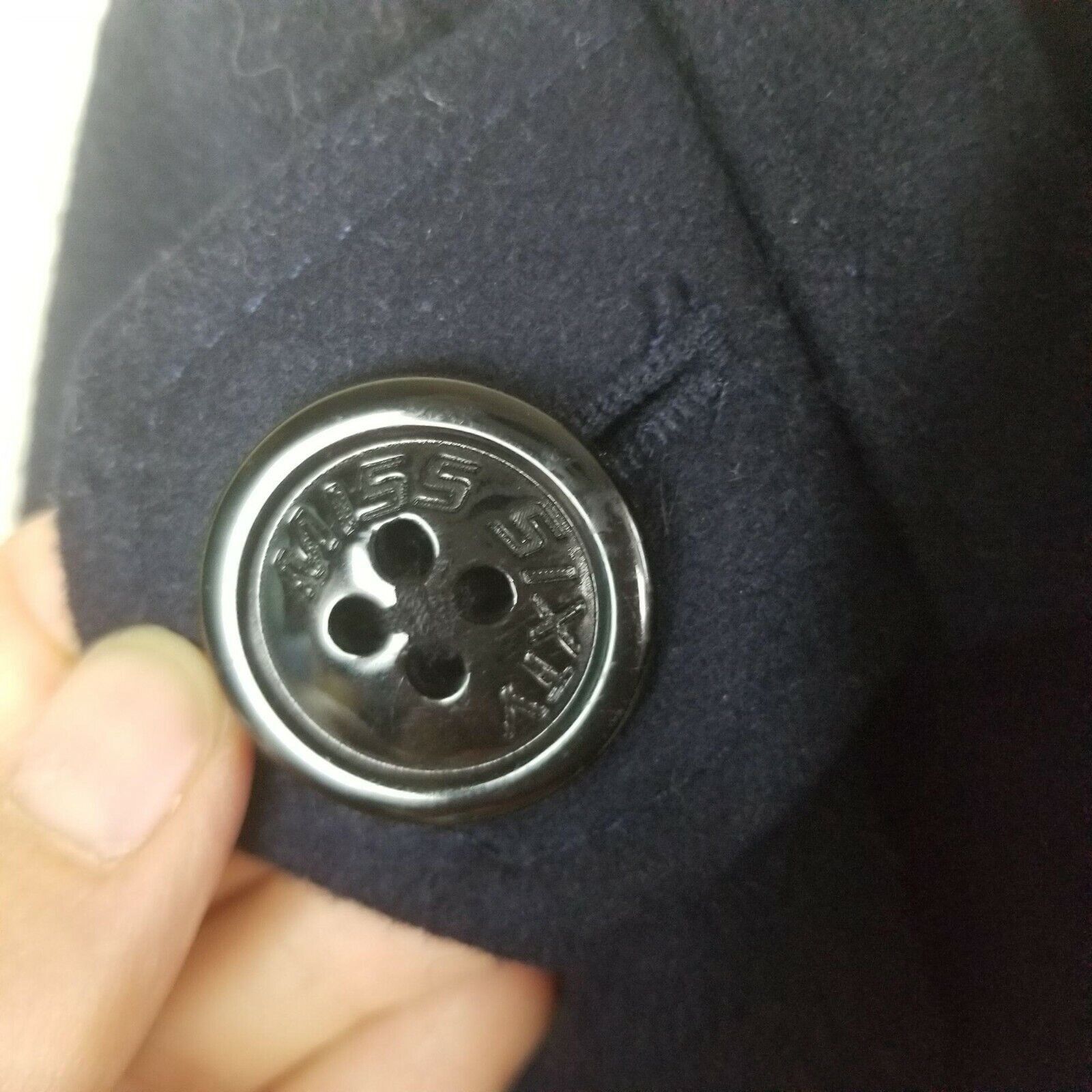 Miss Sixty Vintage Y2K M60 Miss Sixty Womens Wool Peacoat Belted Size M Size M / US 6-8 / IT 42-44 - 6 Thumbnail