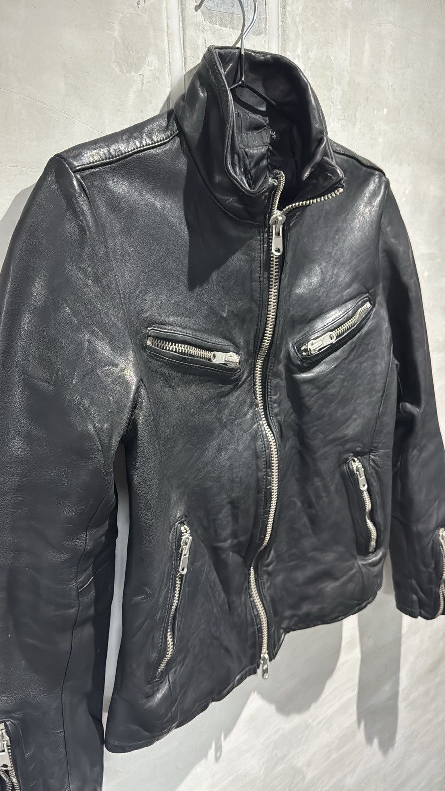 GOSTAR DE FUGA Rare Fuga Multi Zip Leather Jacket Size US M / EU 48-50 / 2 - 15 Thumbnail