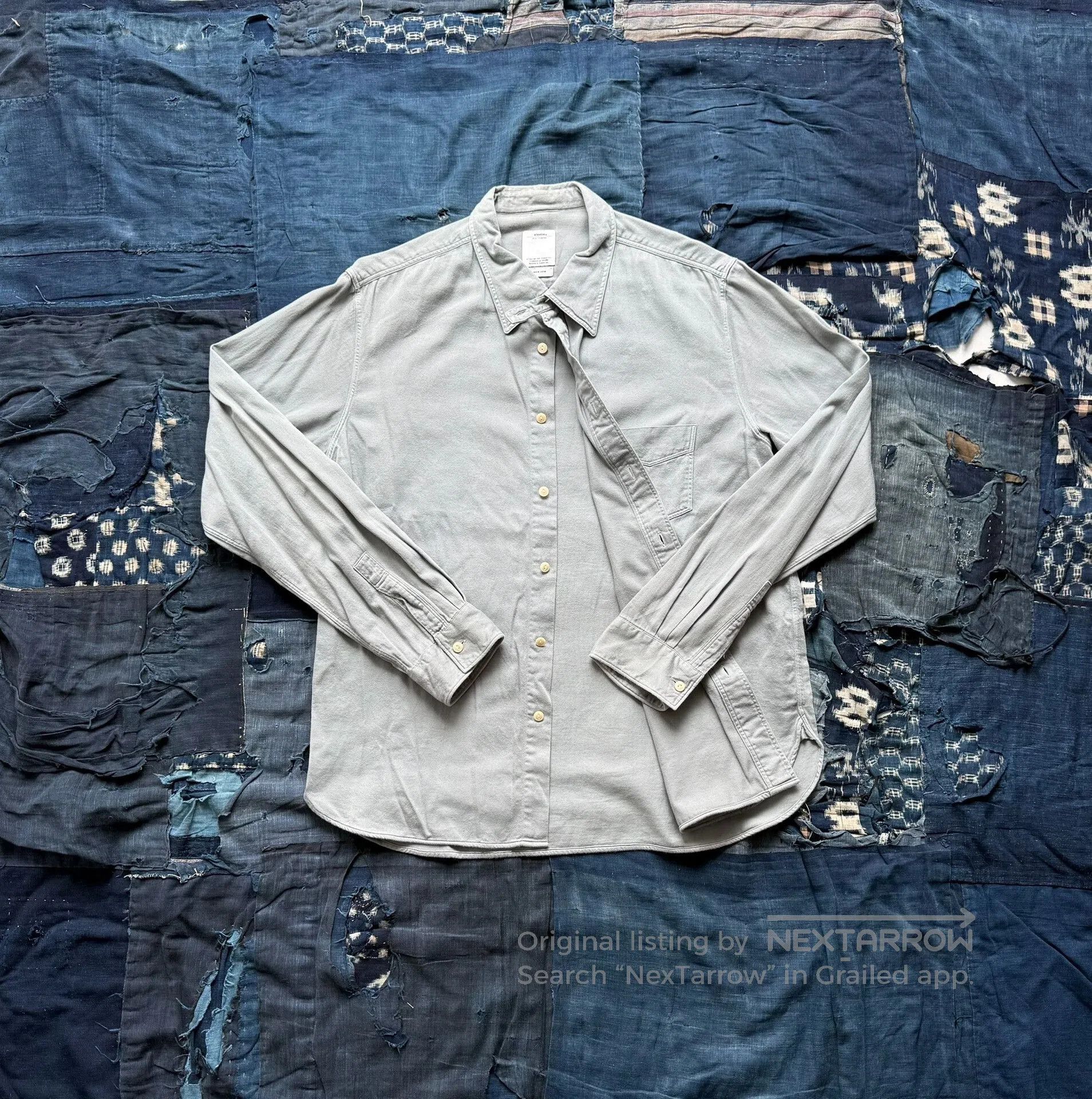 Visvim VISVIM 16SS Long Sleeve Shirt. Size US L / EU 52-54 / 3 - 2 Thumbnail