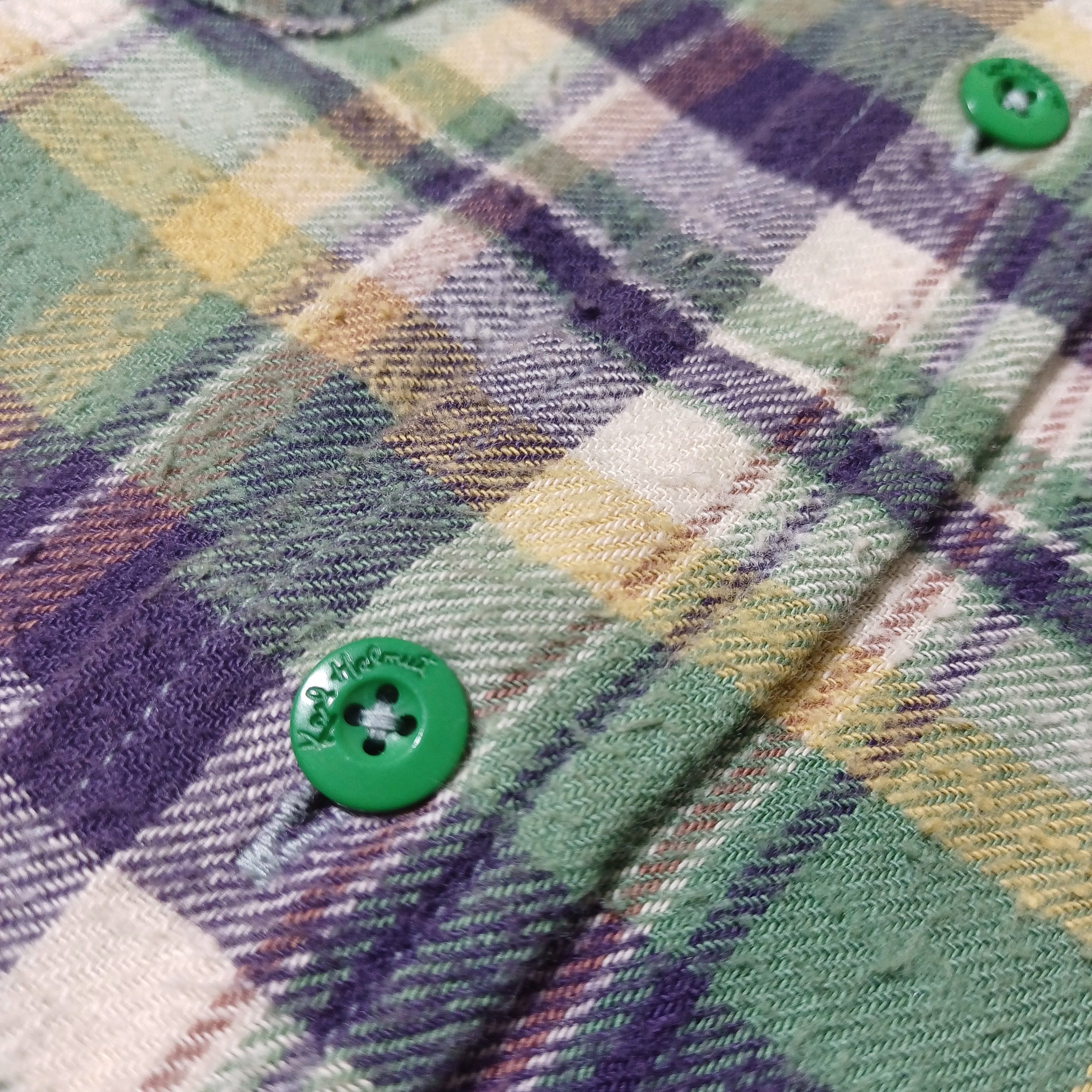 Karl Helmut Karl Helmut Flannel Casual Patch Shirt Japan Size US L / EU 52-54 / 3 - 4 Thumbnail
