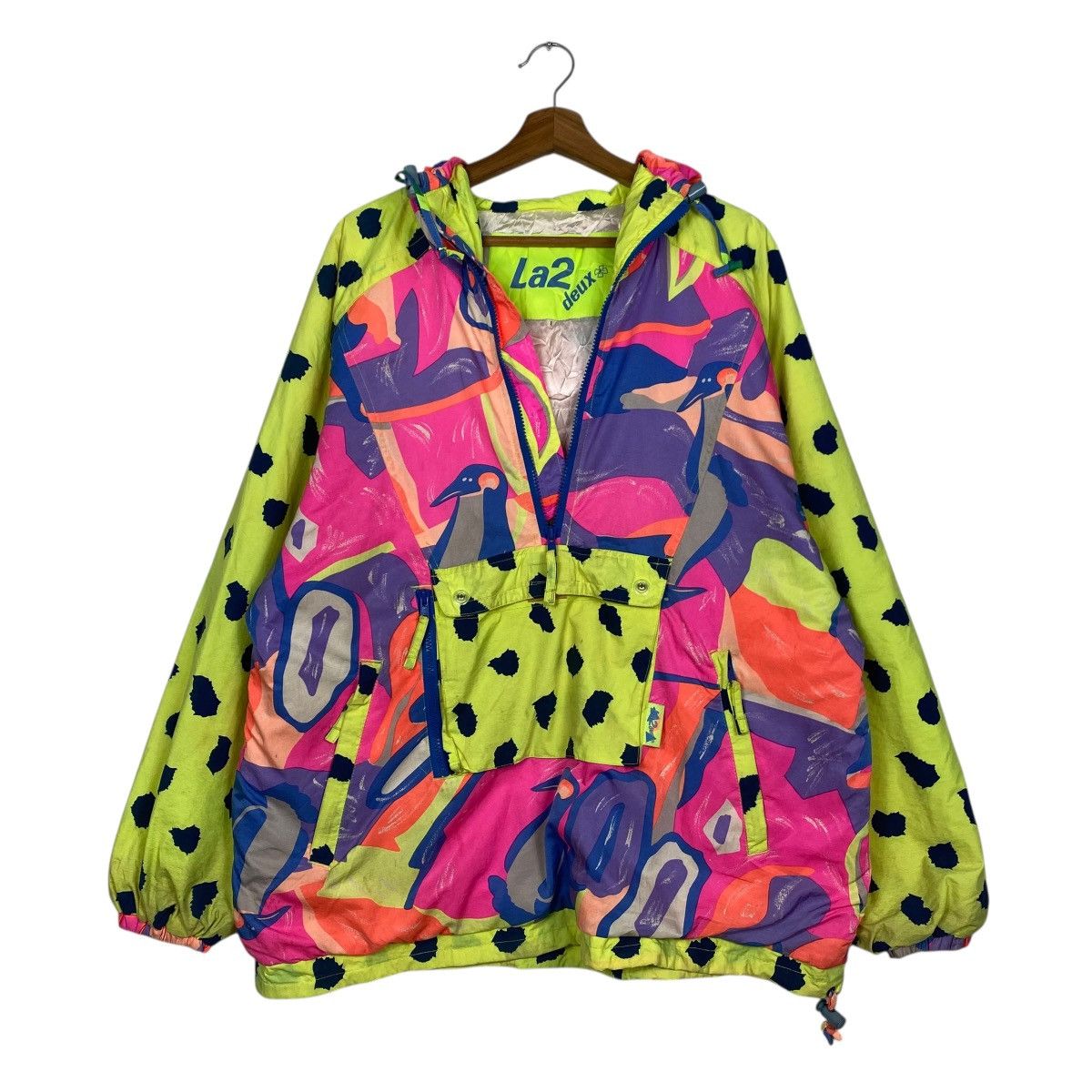 Other La2 Deux anorak pullover hoodie multicolor Size US L / EU 52-54 / 3 - 10 Thumbnail