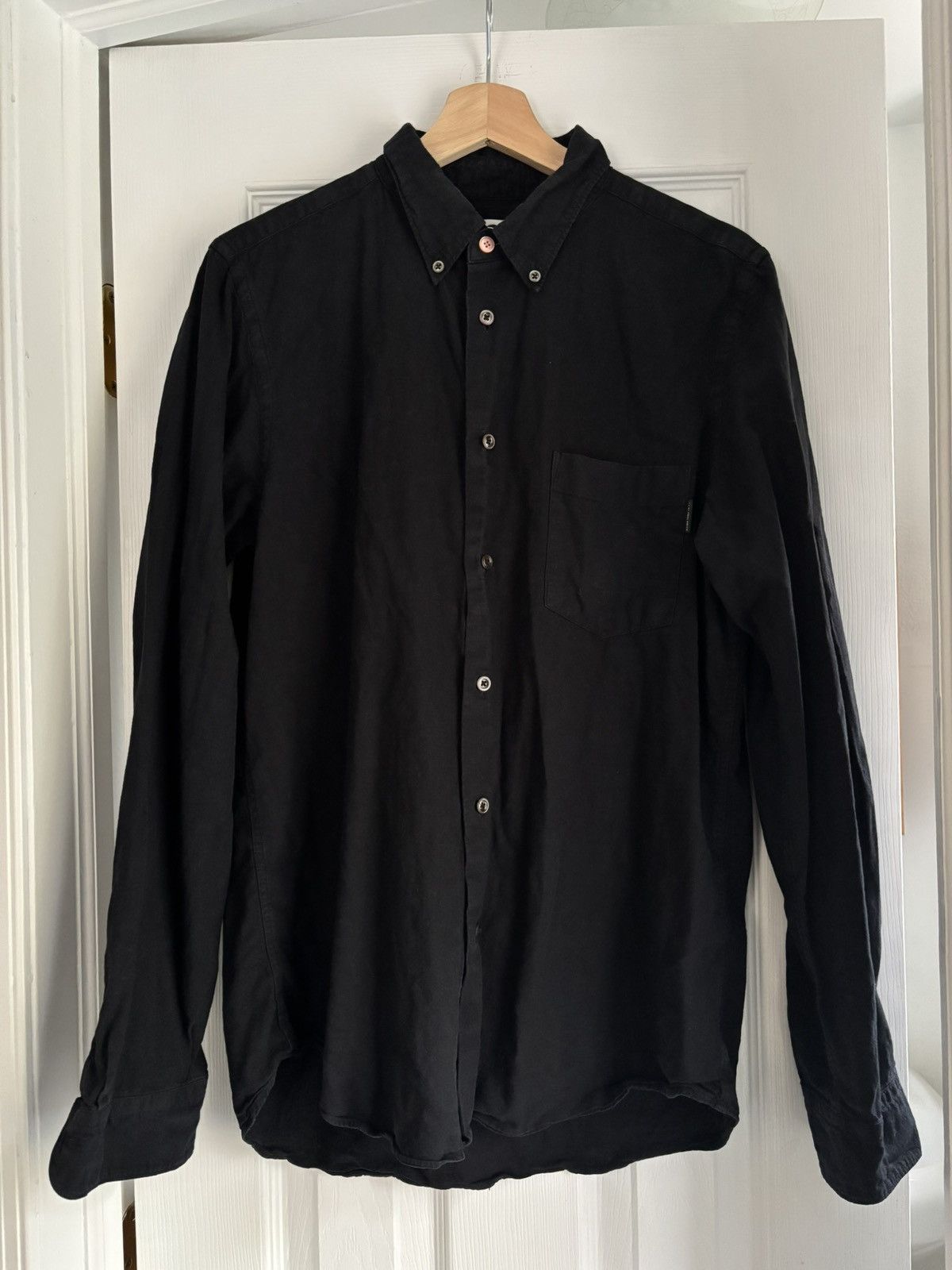 Paul Smith PS Paul Smith Button-Down Shirt – Black – Medium Size US M / EU 48-50 / 2 - 1 Thumbnail