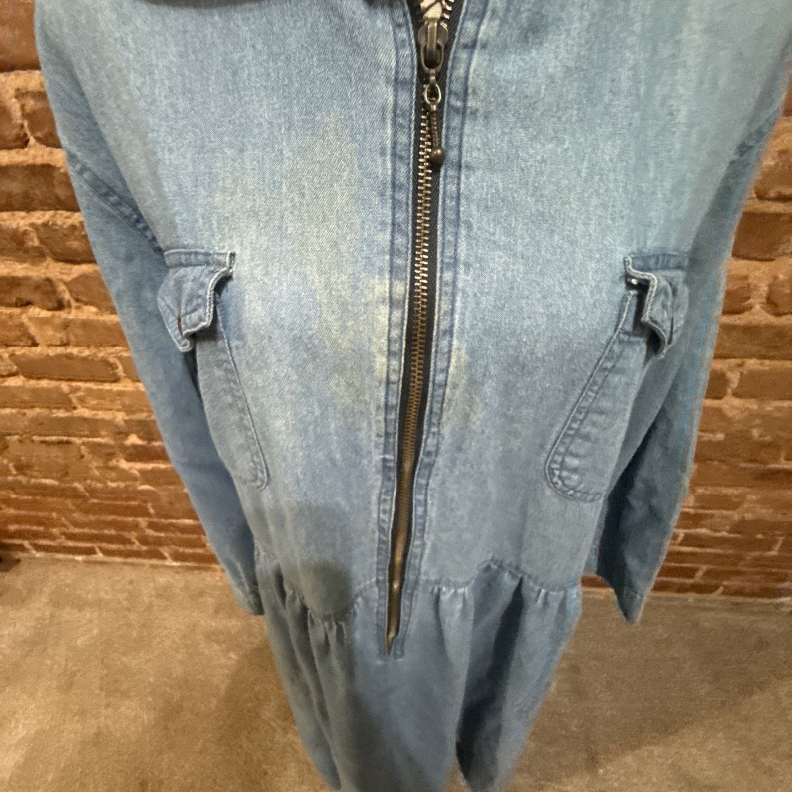 Other Vintage JG Hook Dress Womens Sz 16 Denim Zip Up Long Sleeve Size XXL / US 16-18 / IT 52-54 - 6 Thumbnail
