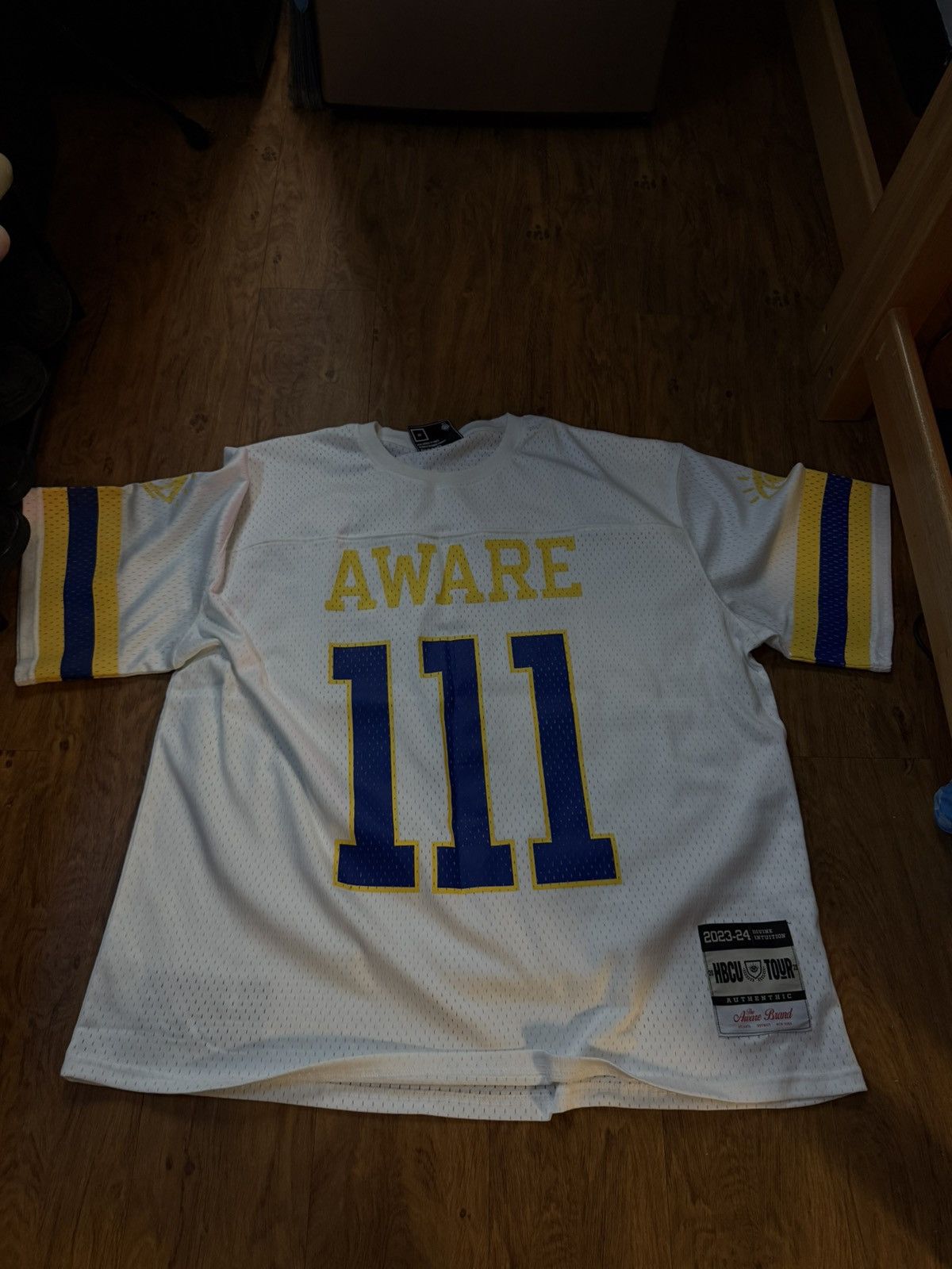 Other THE AWARE BRAND HBCU TOUR 111 JERSEY Size US XL / EU 56 / 4 - 1 Thumbnail