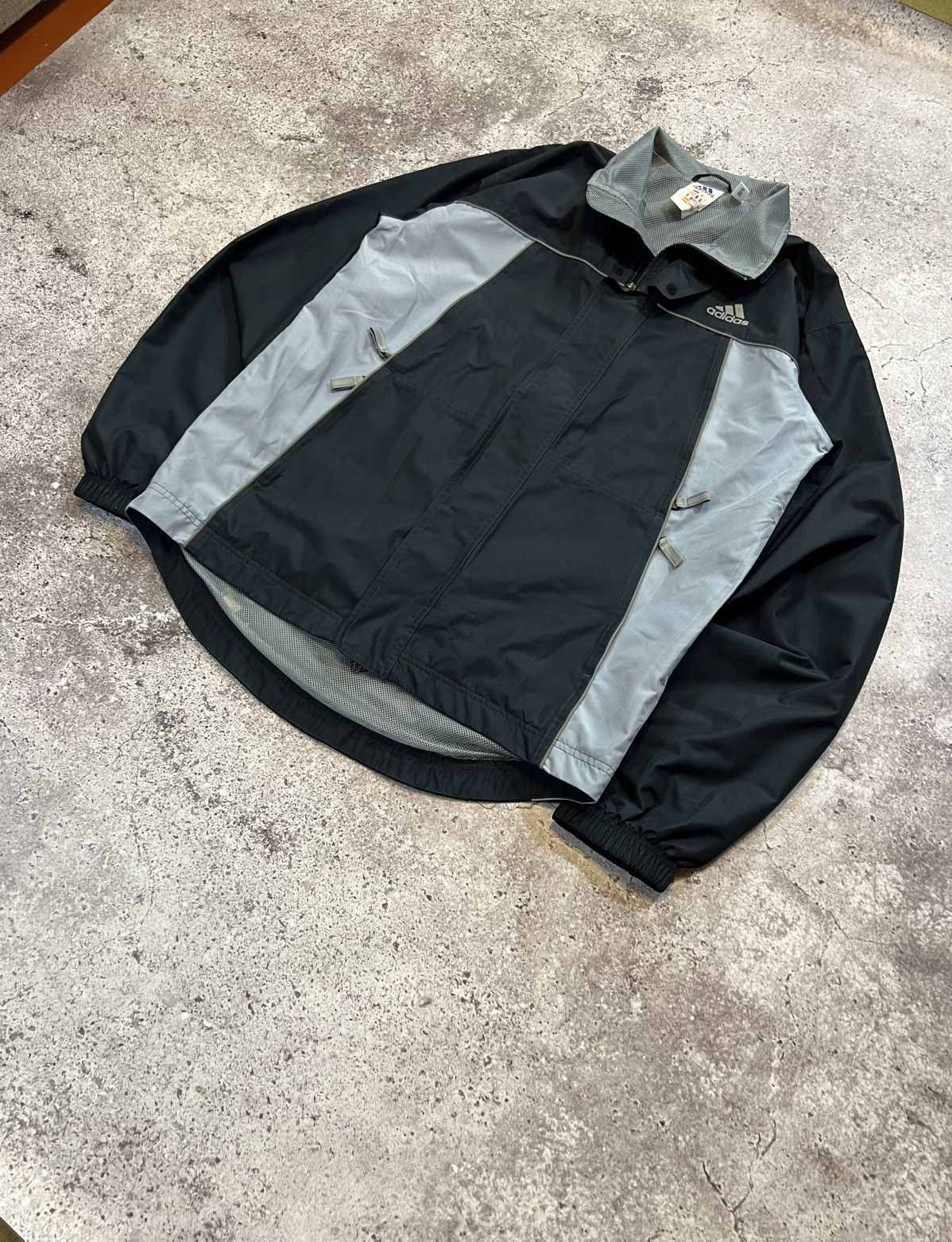 Adidas Vintage Adidas equipment Track jacket Nylon Drill Y2K Size US S / EU 44-46 / 1 - 1 Thumbnail