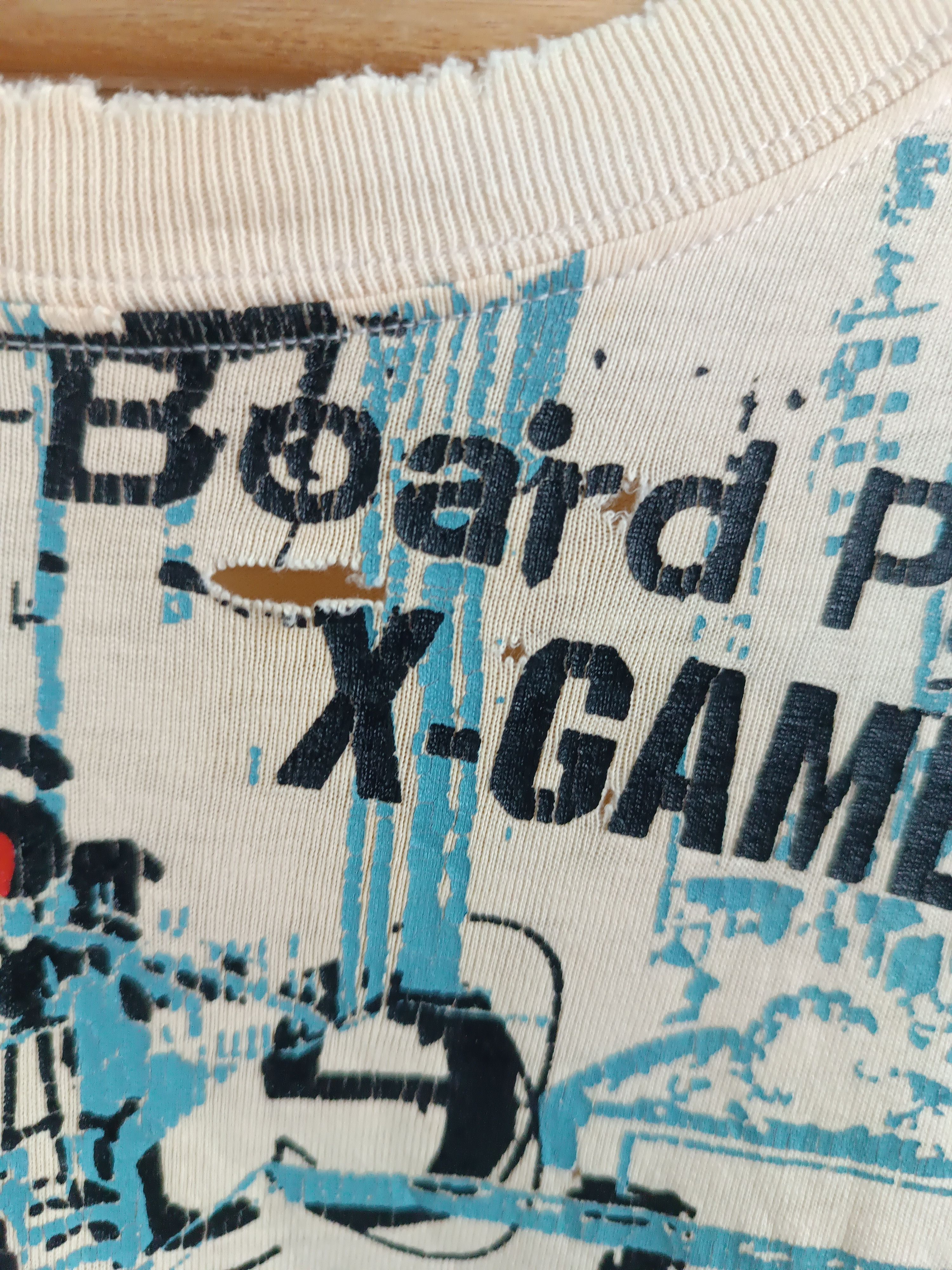 Vintage THRASH FADED VINTAGE 2000s X-GAME SKATEBOARDING Y2K HAWK LGB Size US M / EU 48-50 / 2 - 12 Thumbnail