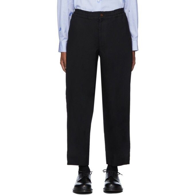 Comme des Garcons Homme Deux COMME DES GARÇONS HOMME DEUX SERGE PANTS SIZE L Size US 36 / EU 52 - 1 Thumbnail
