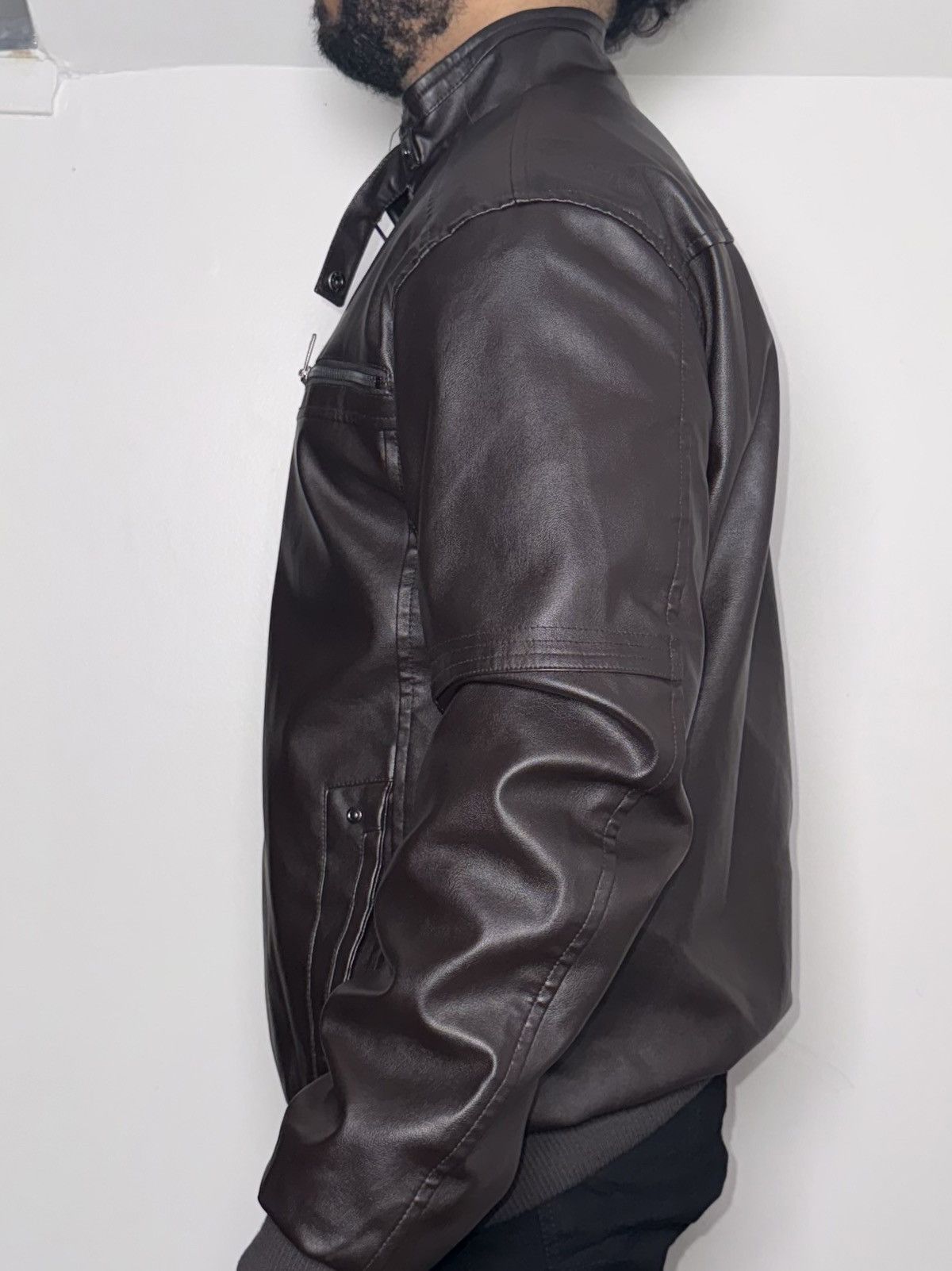 Other Brown Leather Jacket with Fur inside Size US M / EU 48-50 / 2 - 1 Thumbnail