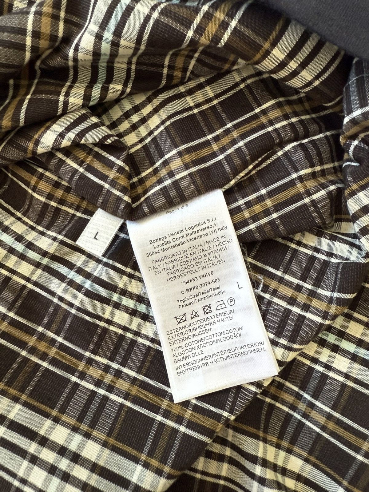 Bottega Veneta Bottega Veneta T-Shirt Size US L / EU 52-54 / 3 - 3 Thumbnail