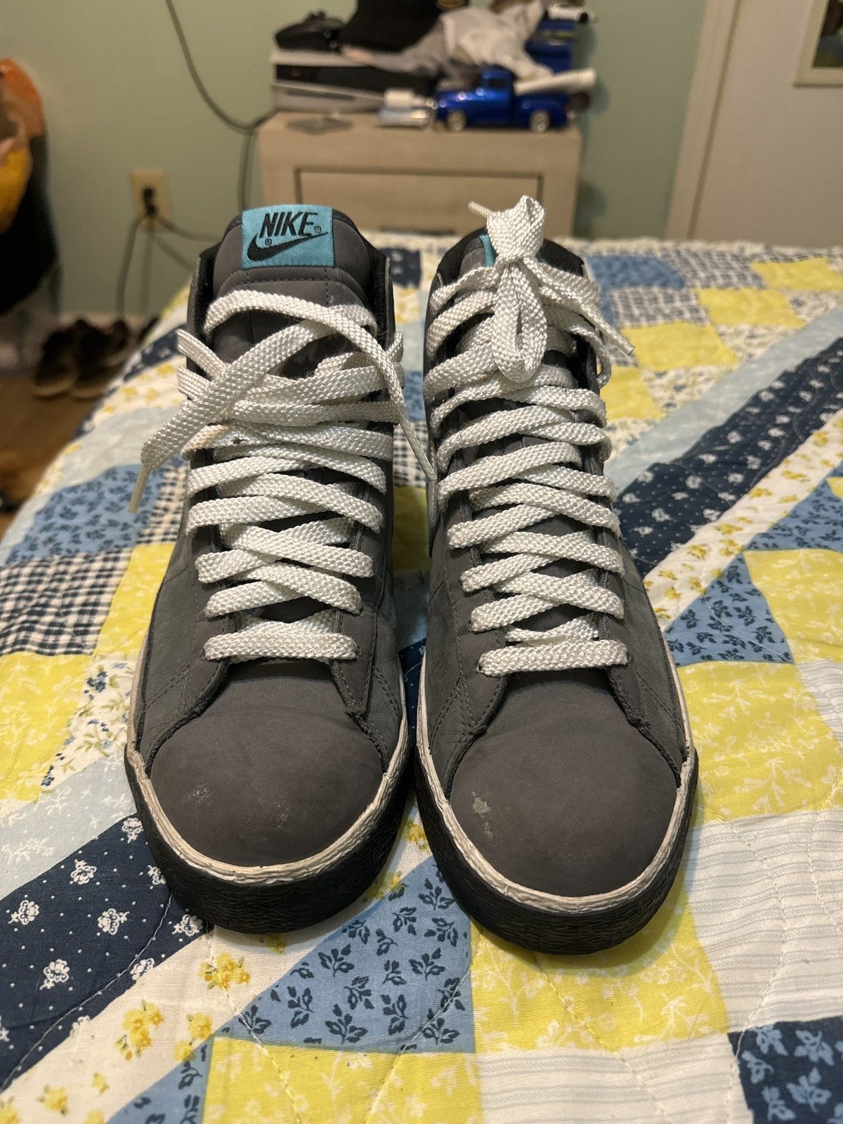 Nike Nike Blazer Gray Size US 9 / EU 42 - 3 Thumbnail