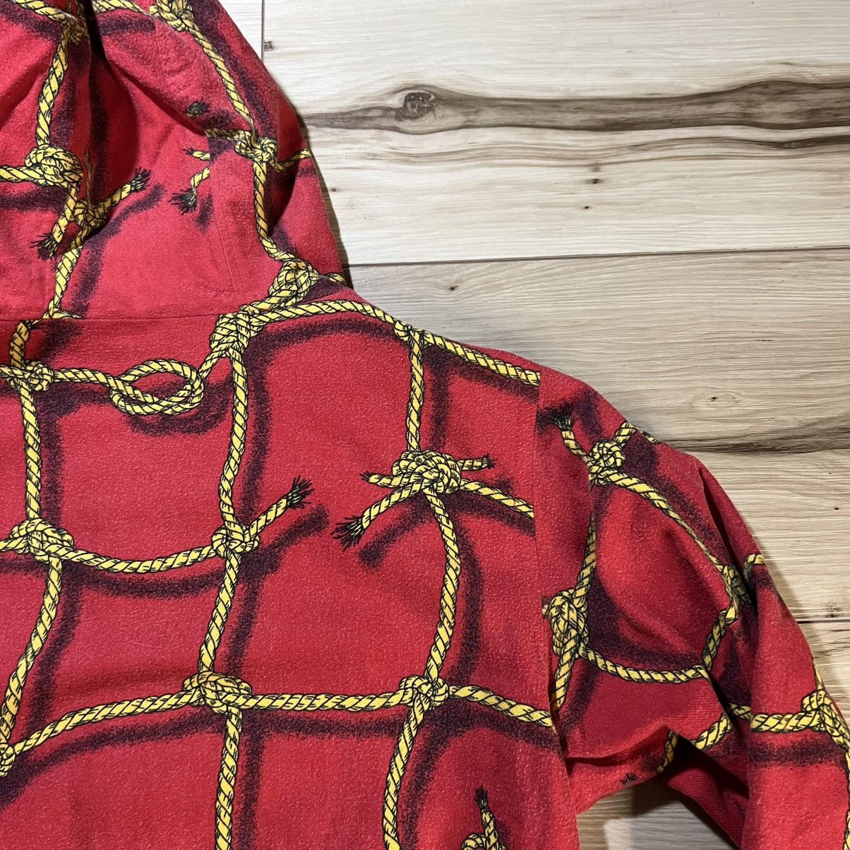 Sasquatchfabrix Sasquatchfabrix AW05 3D Rope Check Reversible Hoodie Size US M / EU 48-50 / 2 - 12 Thumbnail