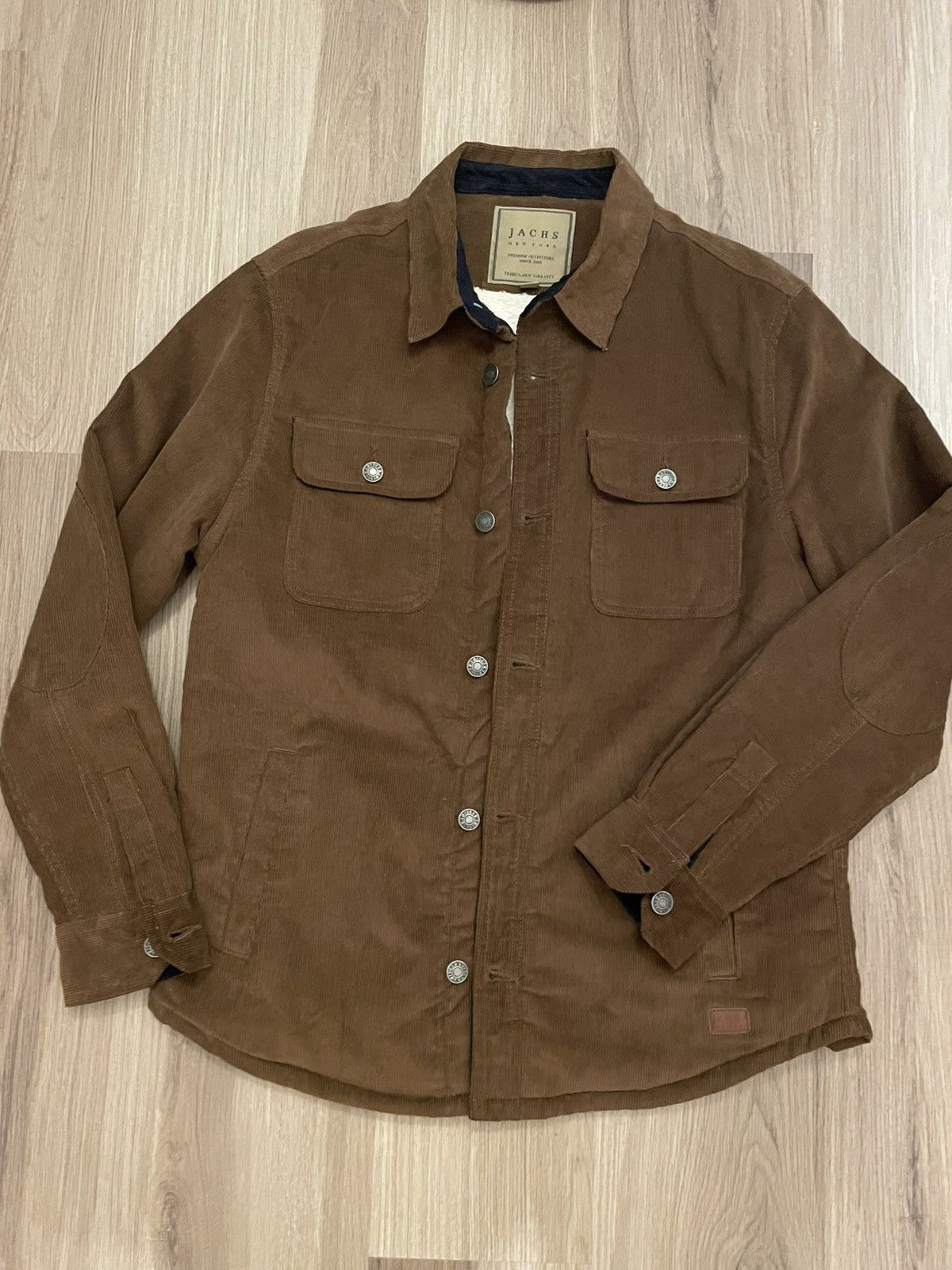 JACHS NY Sherpa Lined Corduroy Jacket Size US L / EU 52-54 / 3 - 2 Thumbnail
