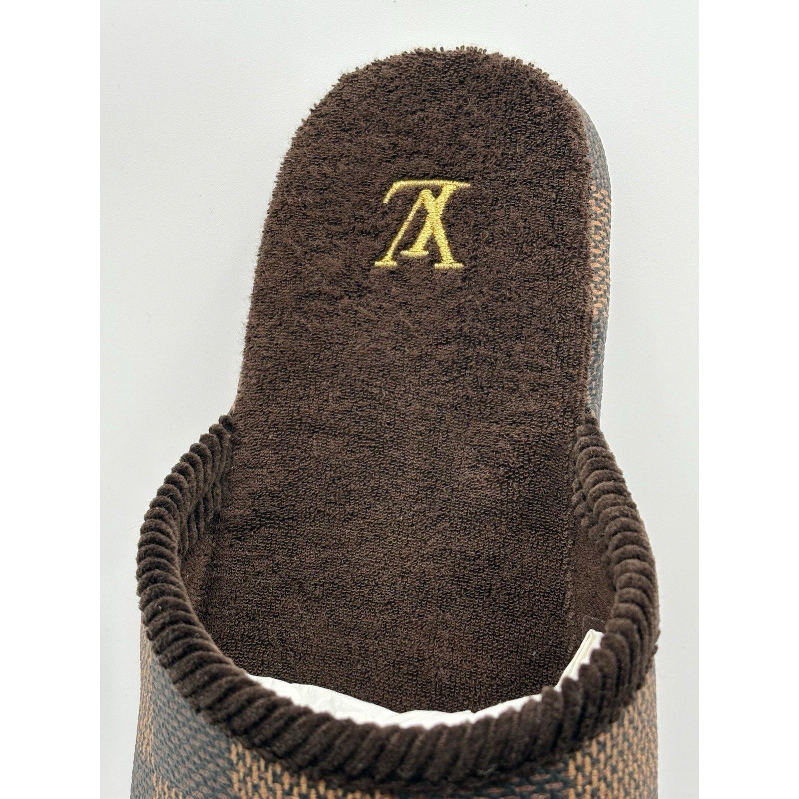 Louis Vuitton Louis Vuitton Palace Slipper Damier Pop ' Ebene ' | NEW! Size US 12 / EU 45 - 6 Thumbnail