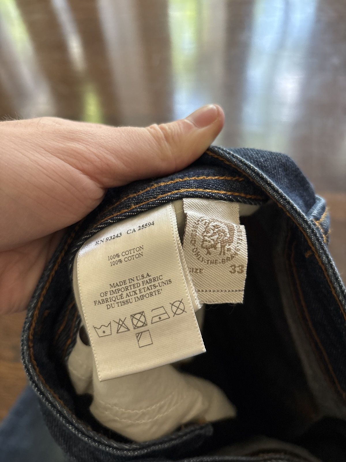 Diesel × Vintage Y2k Vintage Diesel Safado Slim-Straight denim Size US 33 - 3 Thumbnail