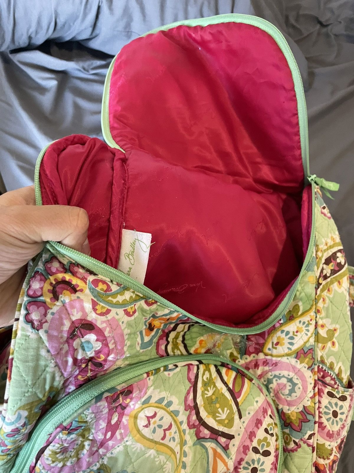 Vera Bradley Vera Bradley quilted backpack paisley print Size ONE SIZE - 9 Thumbnail