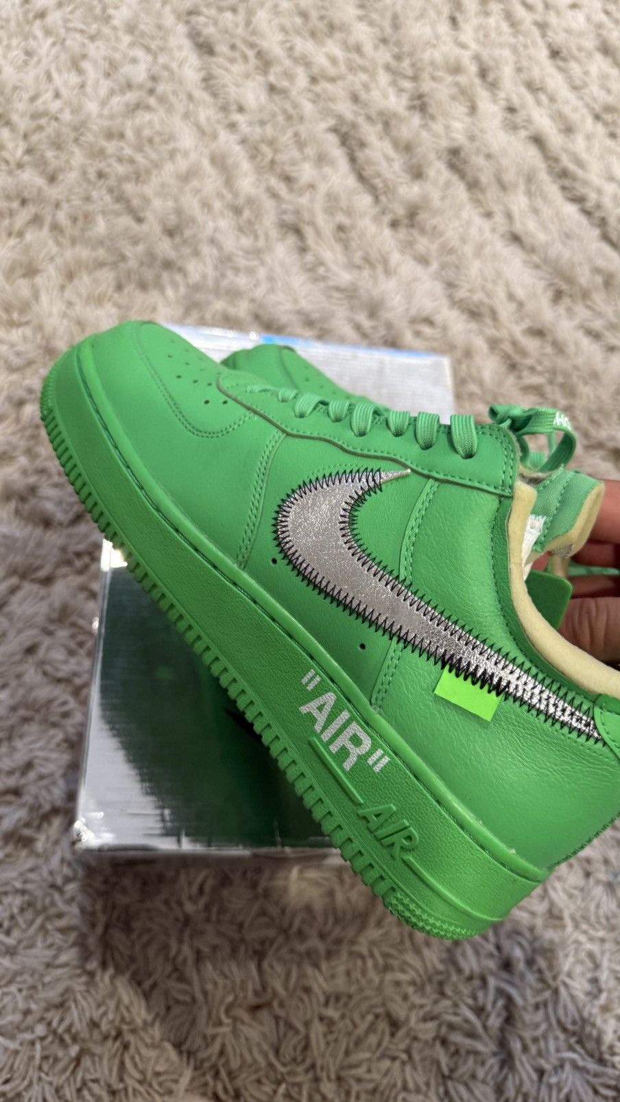 Nike × Off-White NIKE AF1 x OFFWHITE BROOKLYN SZ 9 Size US 9 / EU 42 - 3 Thumbnail