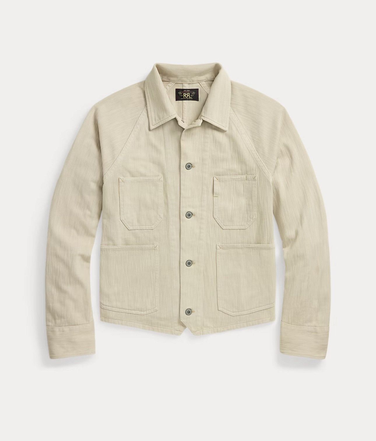 RRL Ralph Lauren Knit Herringbone Twill Jacket