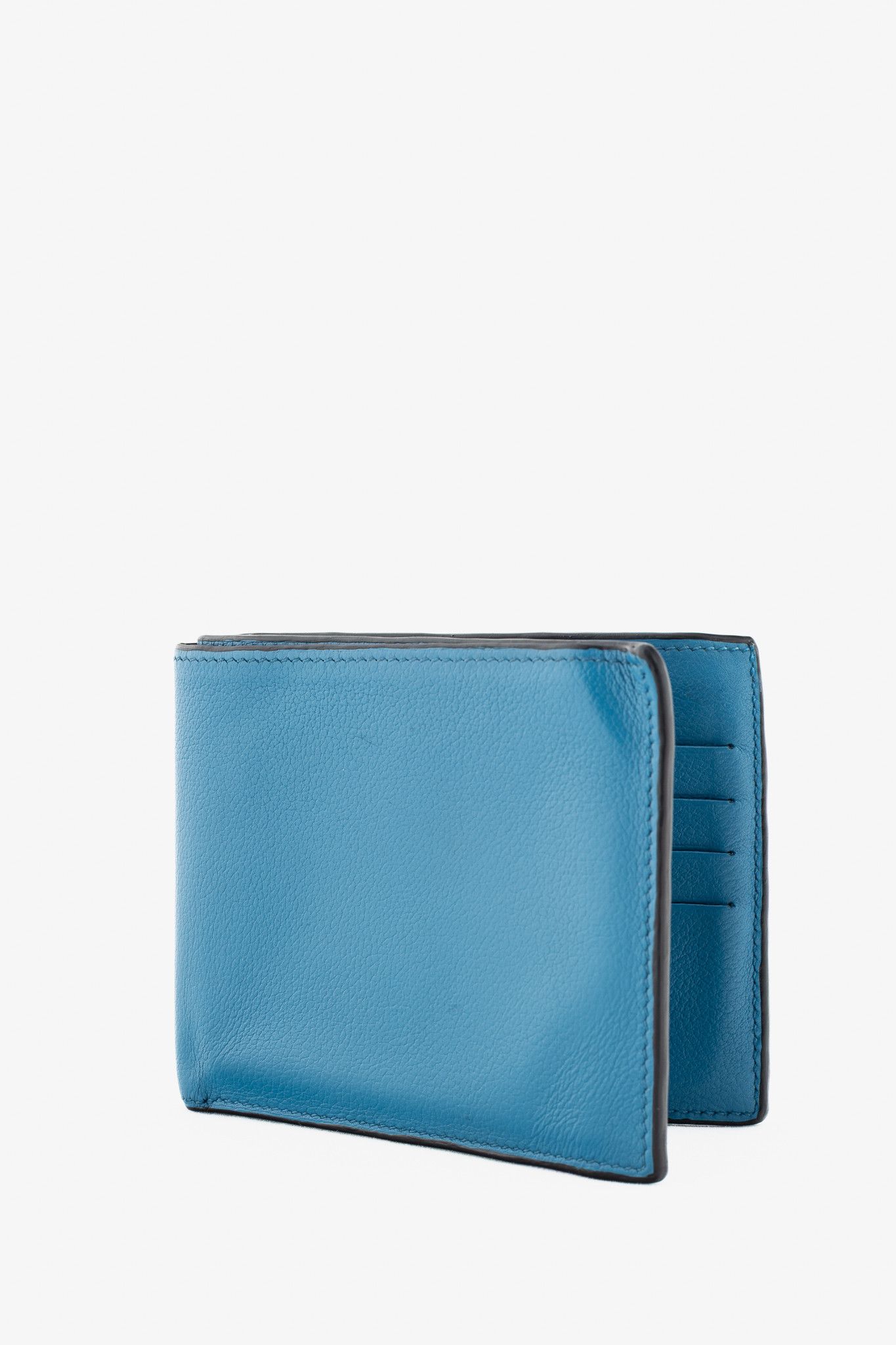 Hermes Hermes Citizen Twill Evercolor Leather Bi Fold Wallet Size ONE SIZE - 3 Thumbnail