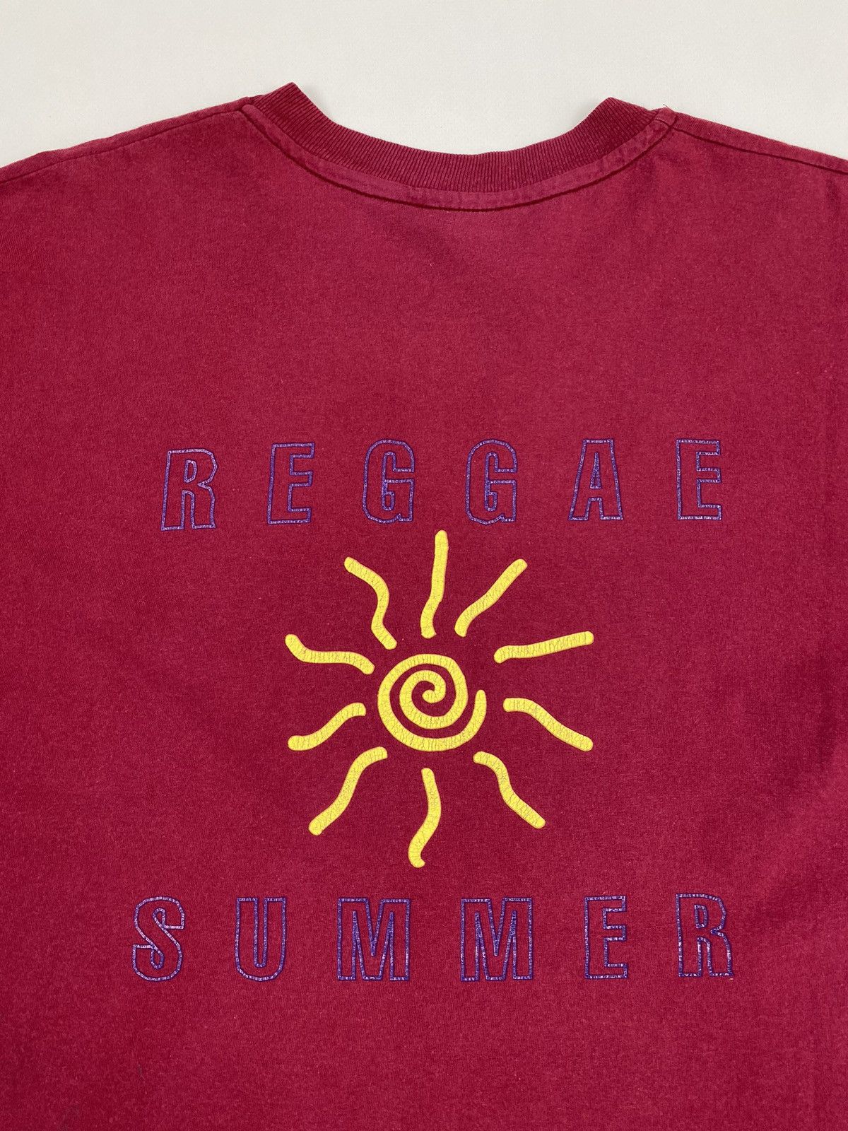 Band Tees 1994 Vintage Thrashed UB40 Reggae Summer Tour Graphic Tee Size US XL / EU 56 / 4 - 9 Thumbnail