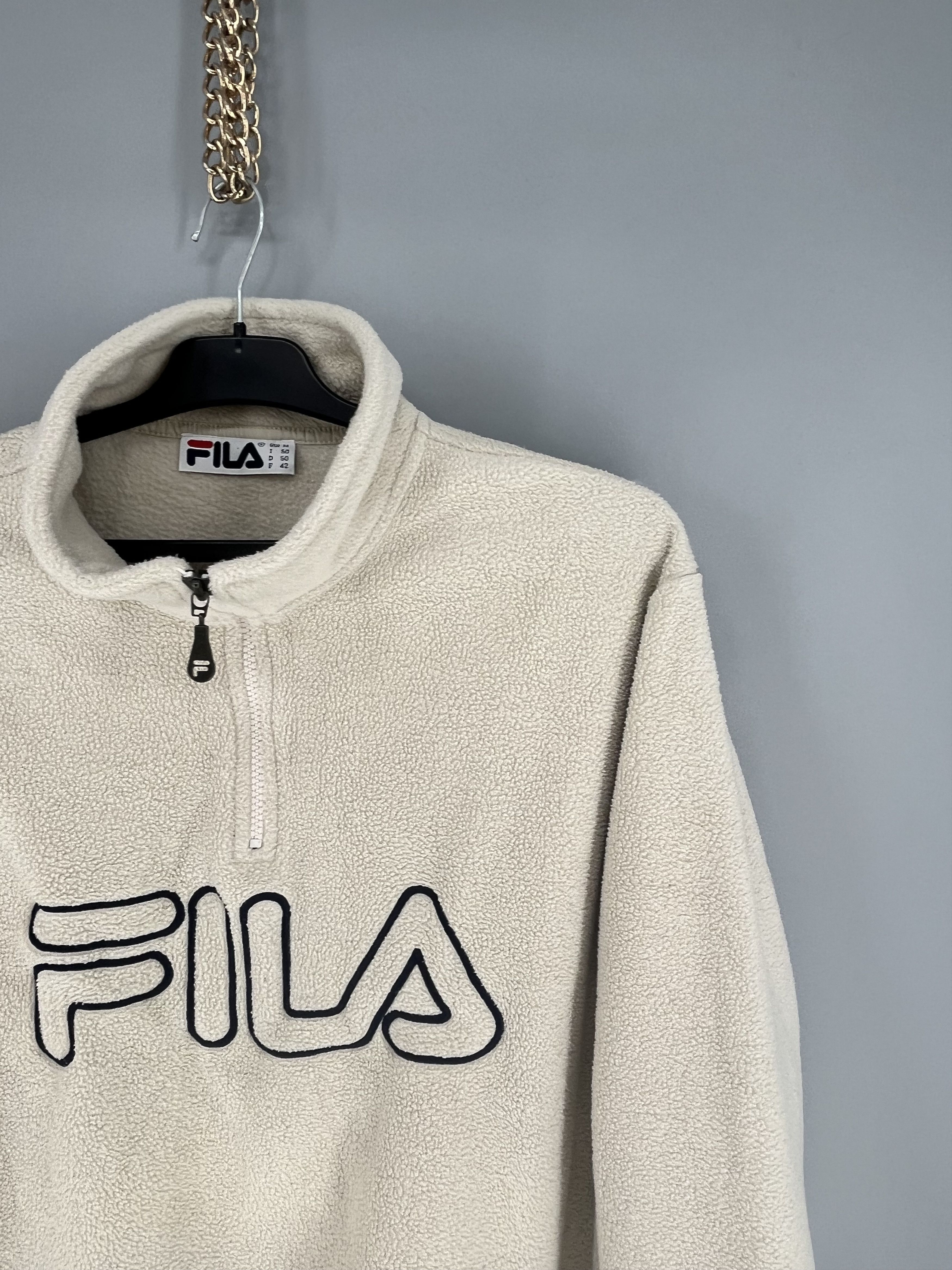 Fila Vintage Y2K Fila Fleece Sweatshirt Streetwear Skate Size US M / EU 48-50 / 2 - 5 Thumbnail