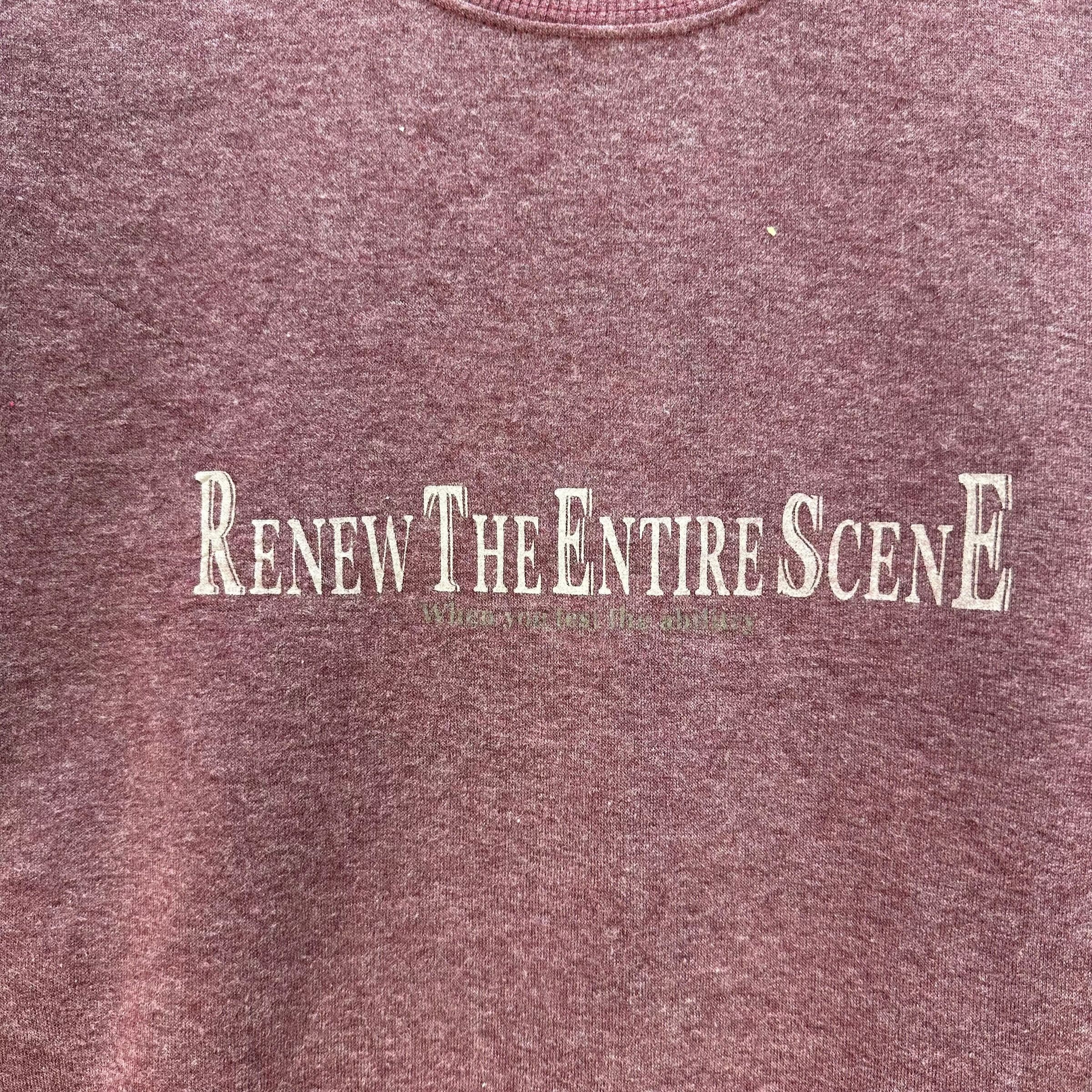 Vintage KENGORVE HOMME RENEW THE ENTIRE SCENE SWEATSHIRTS #8960-42 Size US L / EU 52-54 / 3 - 3 Thumbnail