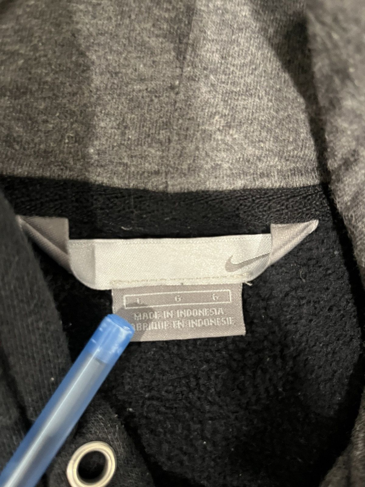 Nike × Vintage Y2K Nike hoodie Size US L / EU 52-54 / 3 - 3 Thumbnail