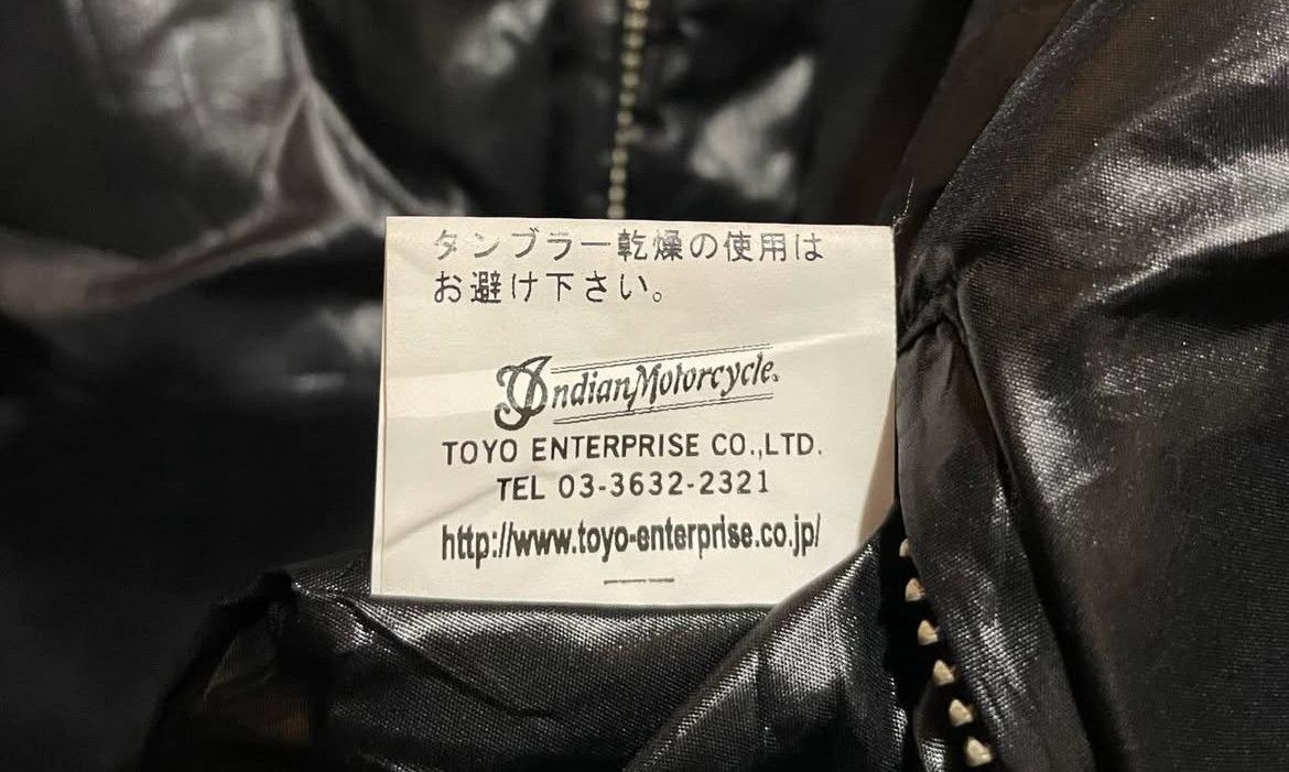 Toyo Enterprises 2000s Indian Motorcycle Puffer Down Collarless Biker Size US M / EU 48-50 / 2 - 8 Thumbnail